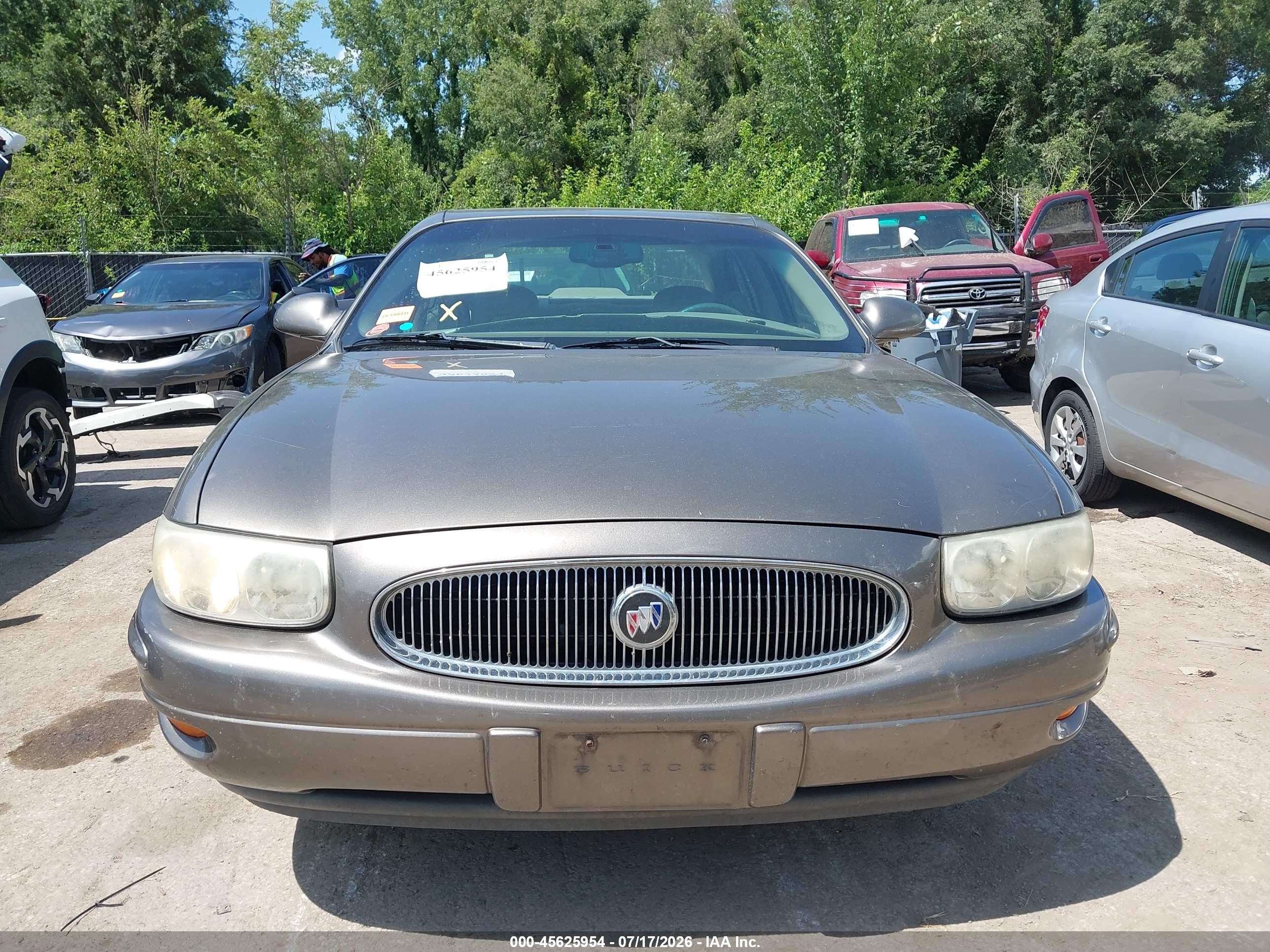2003 Buick Lesabre Limited Brown vin: 1G4HR54K53U204142