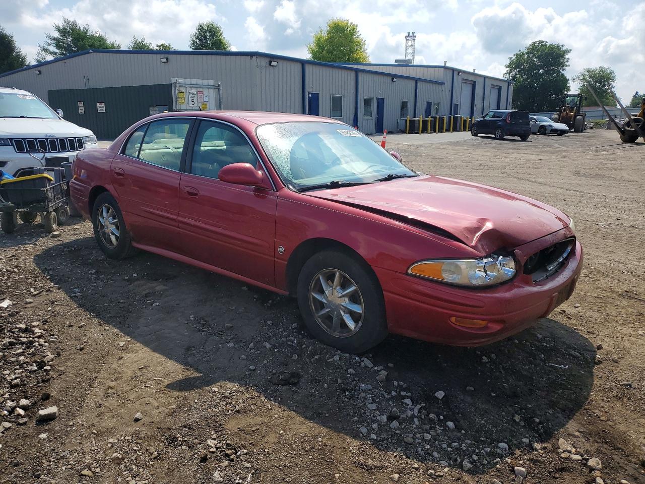 2005 Buick Lesabre Limited Red vin: 1G4HR54K55U123399