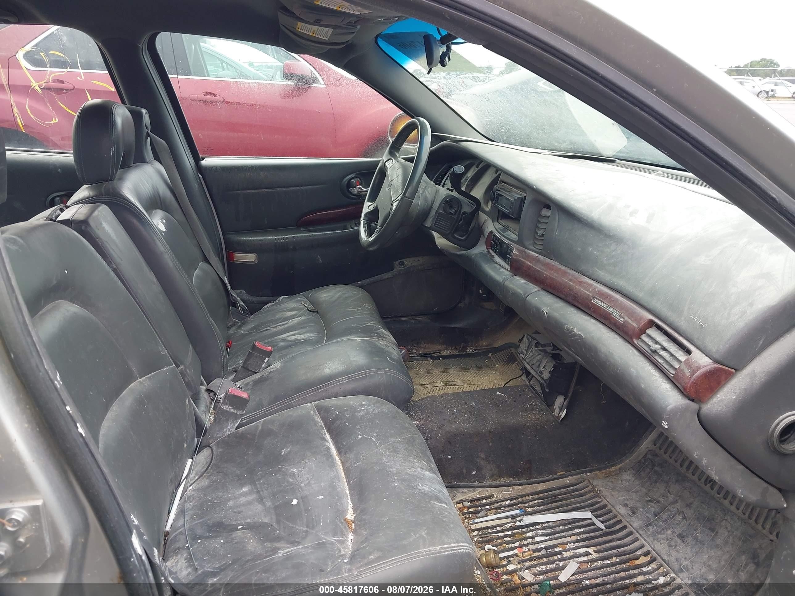 2005 Buick Lesabre Limited Серебряный vin: 1G4HR54K55U185806