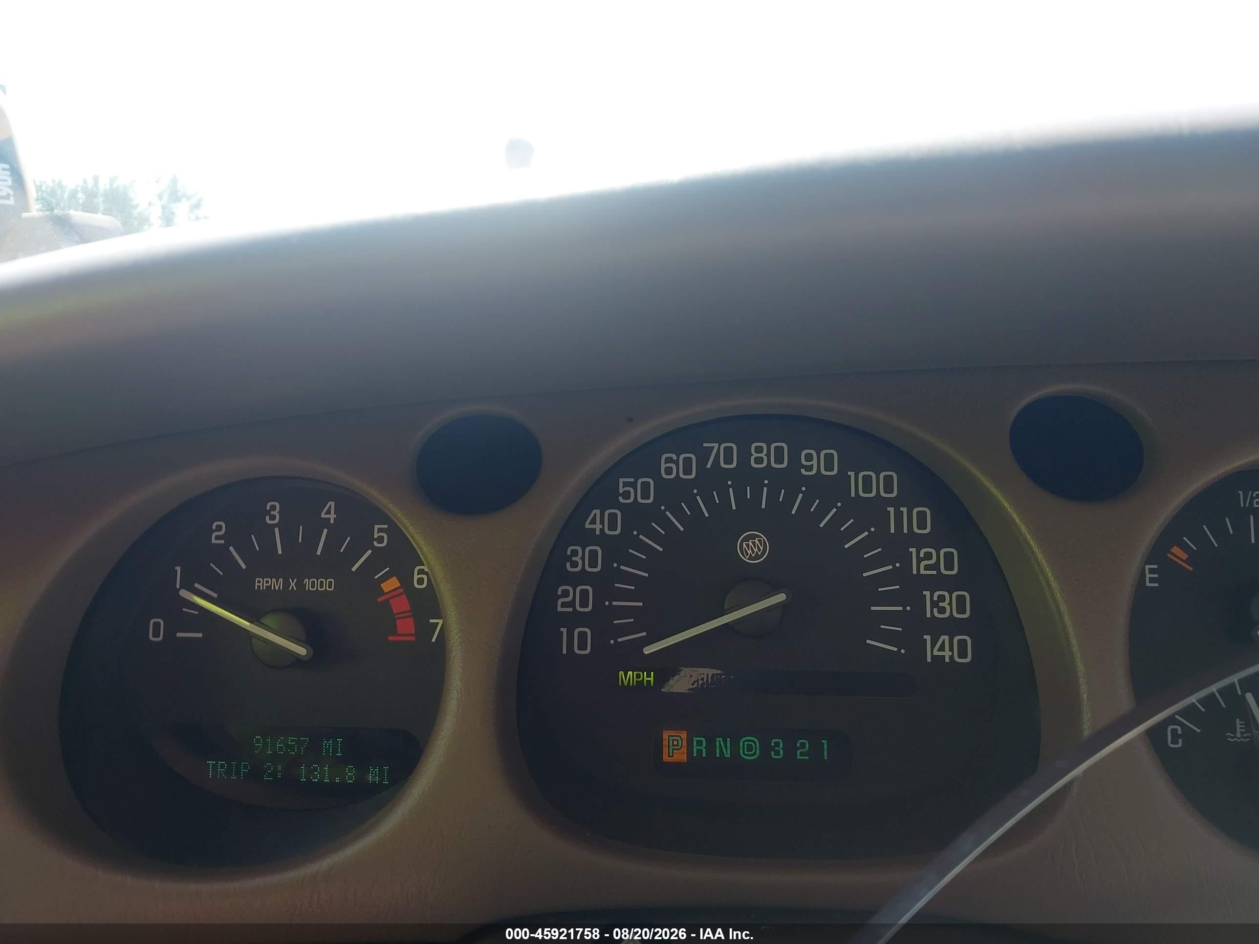 2005 Buick Lesabre Limited Red vin: 1G4HR54K55U282181