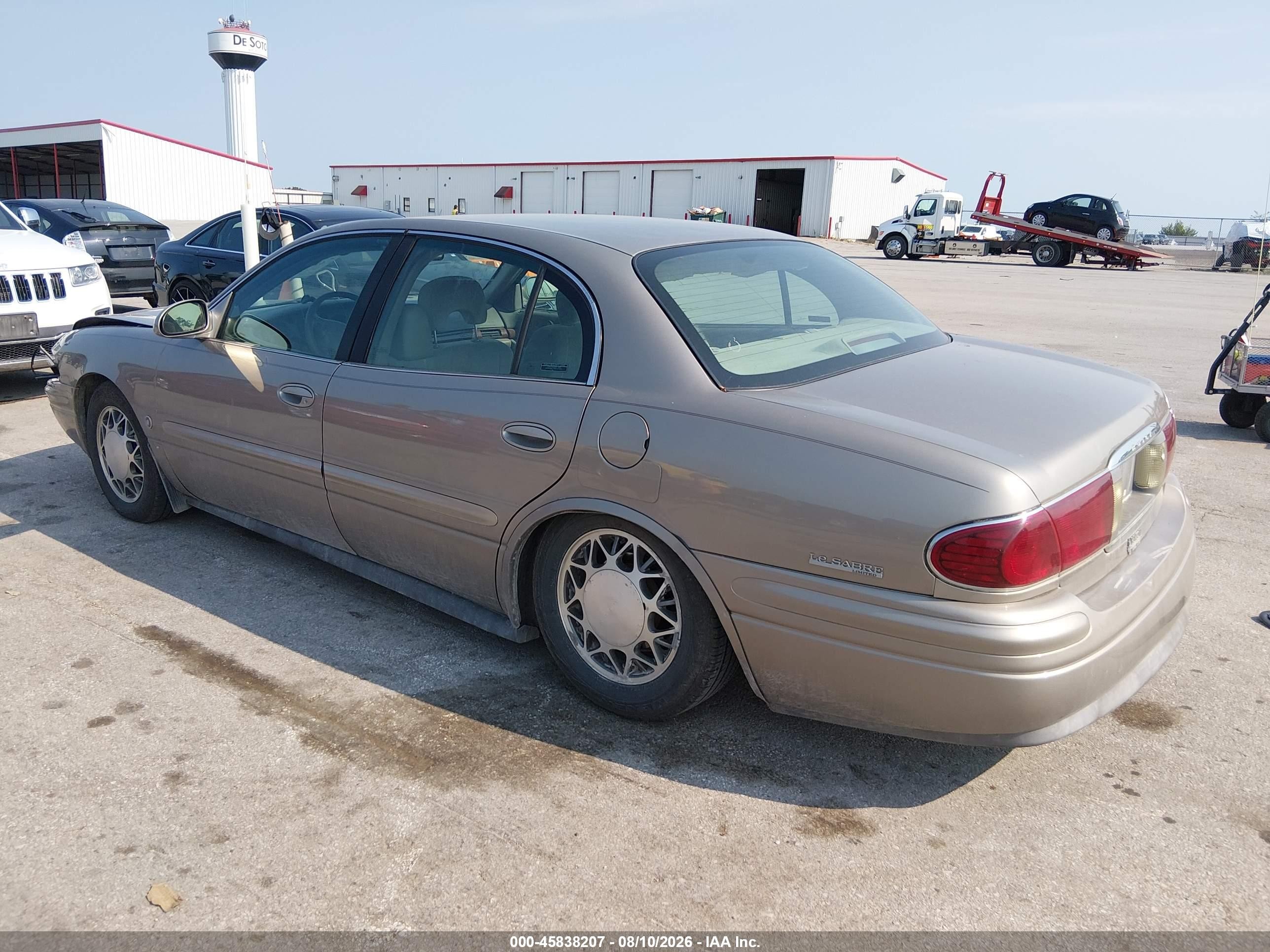 2000 Buick Lesabre Limited Tan vin: 1G4HR54K5YU160571