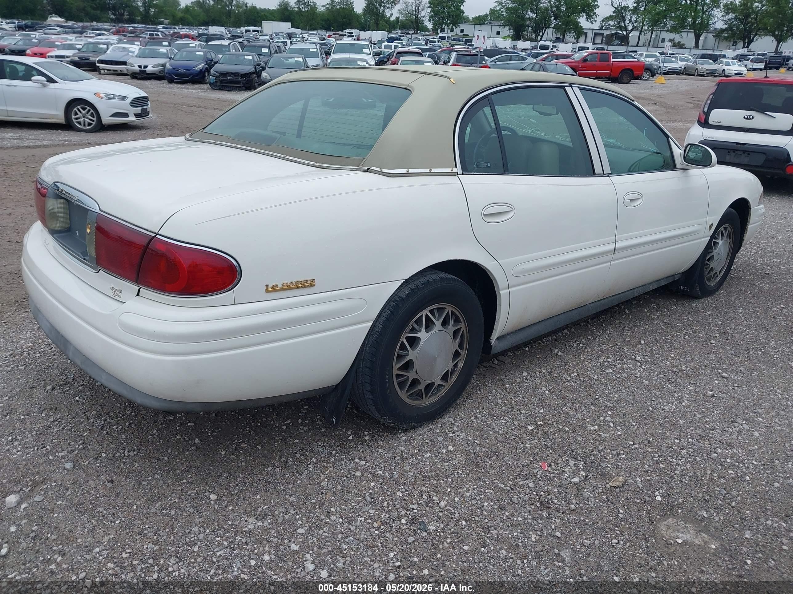 2002 Buick Lesabre Limited Белый vin: 1G4HR54K62U140045
