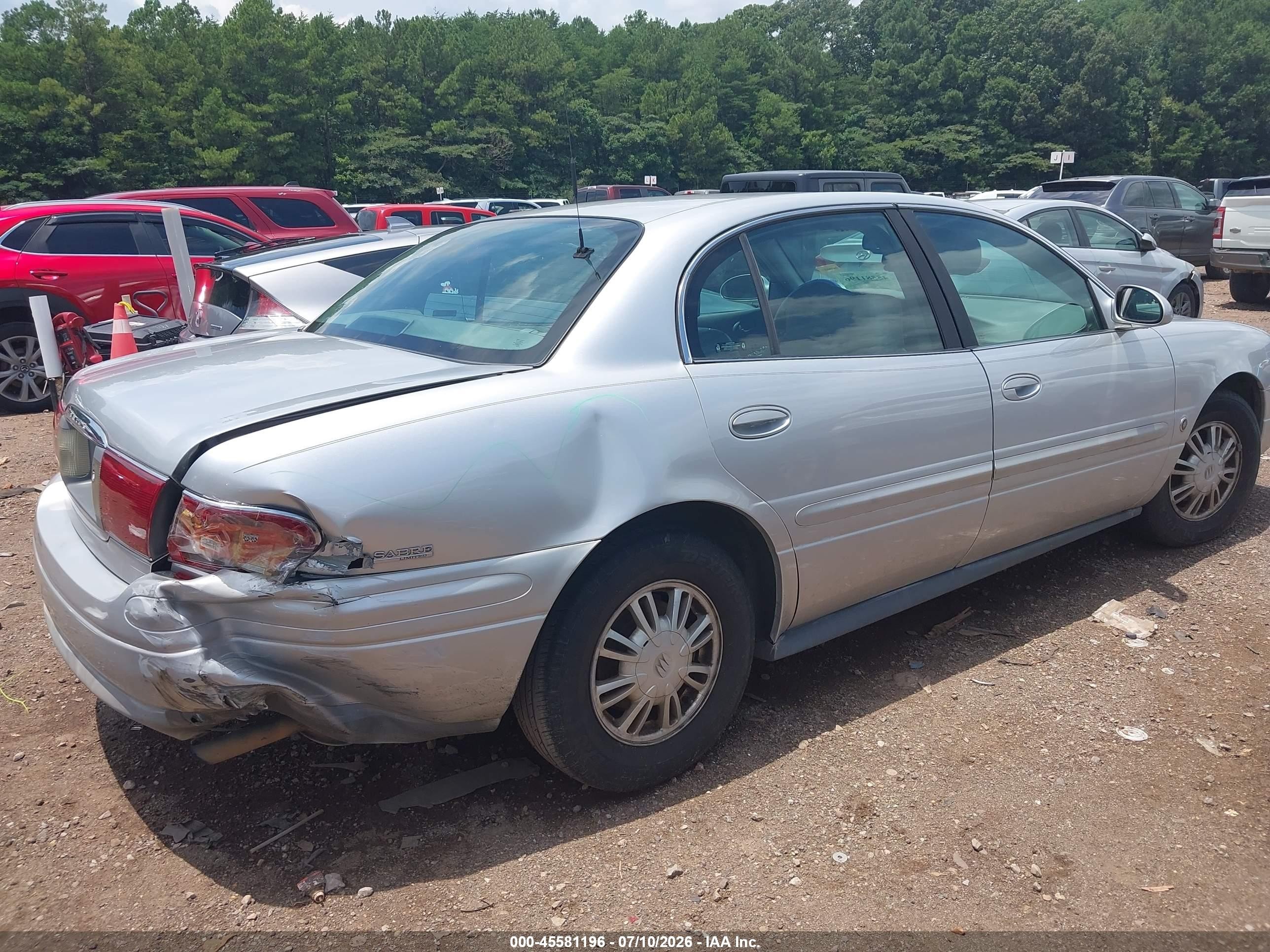 2002 Buick Lesabre Limited Серебряный vin: 1G4HR54K62U189097