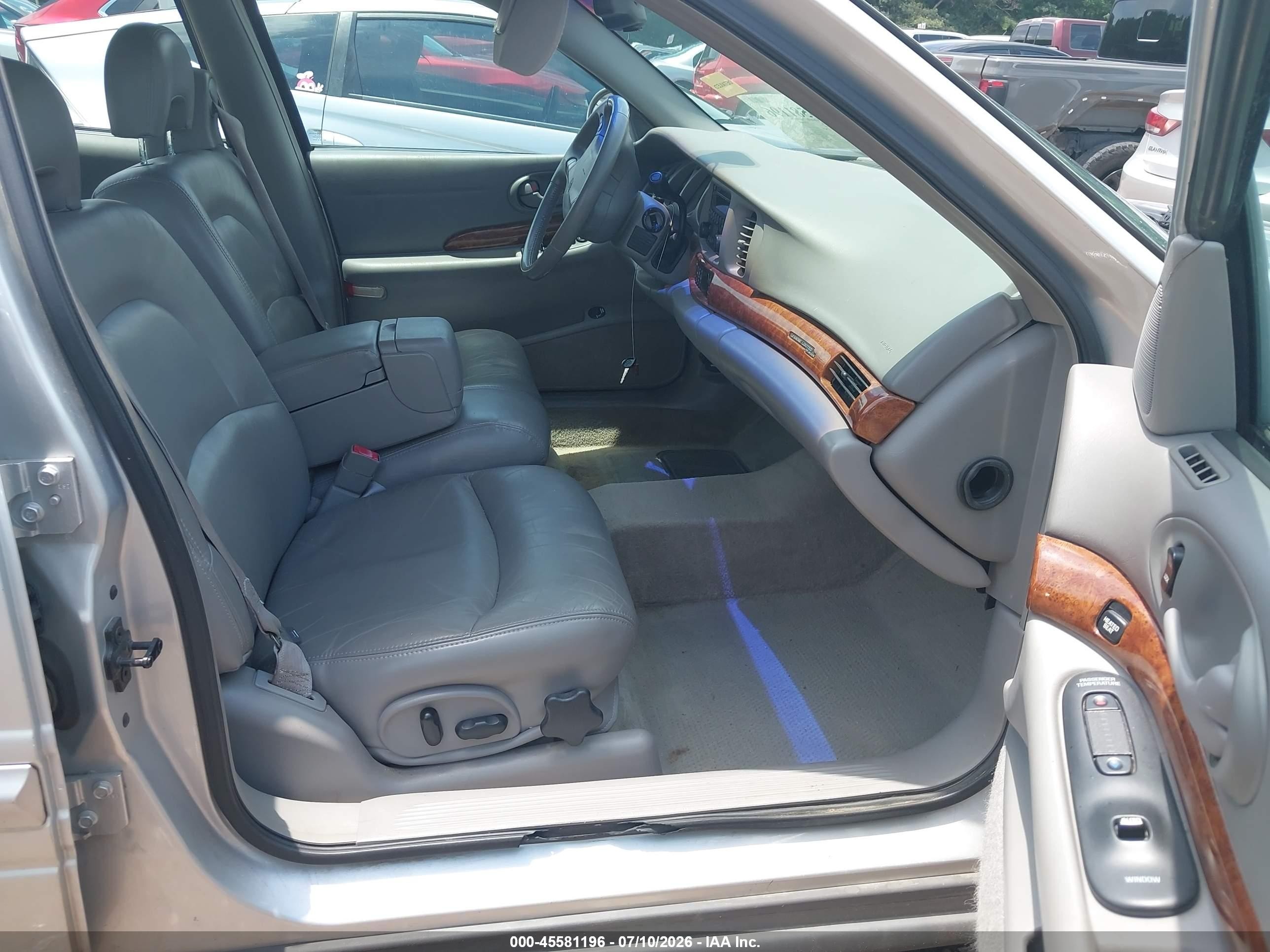 2002 Buick Lesabre Limited Серебряный vin: 1G4HR54K62U189097