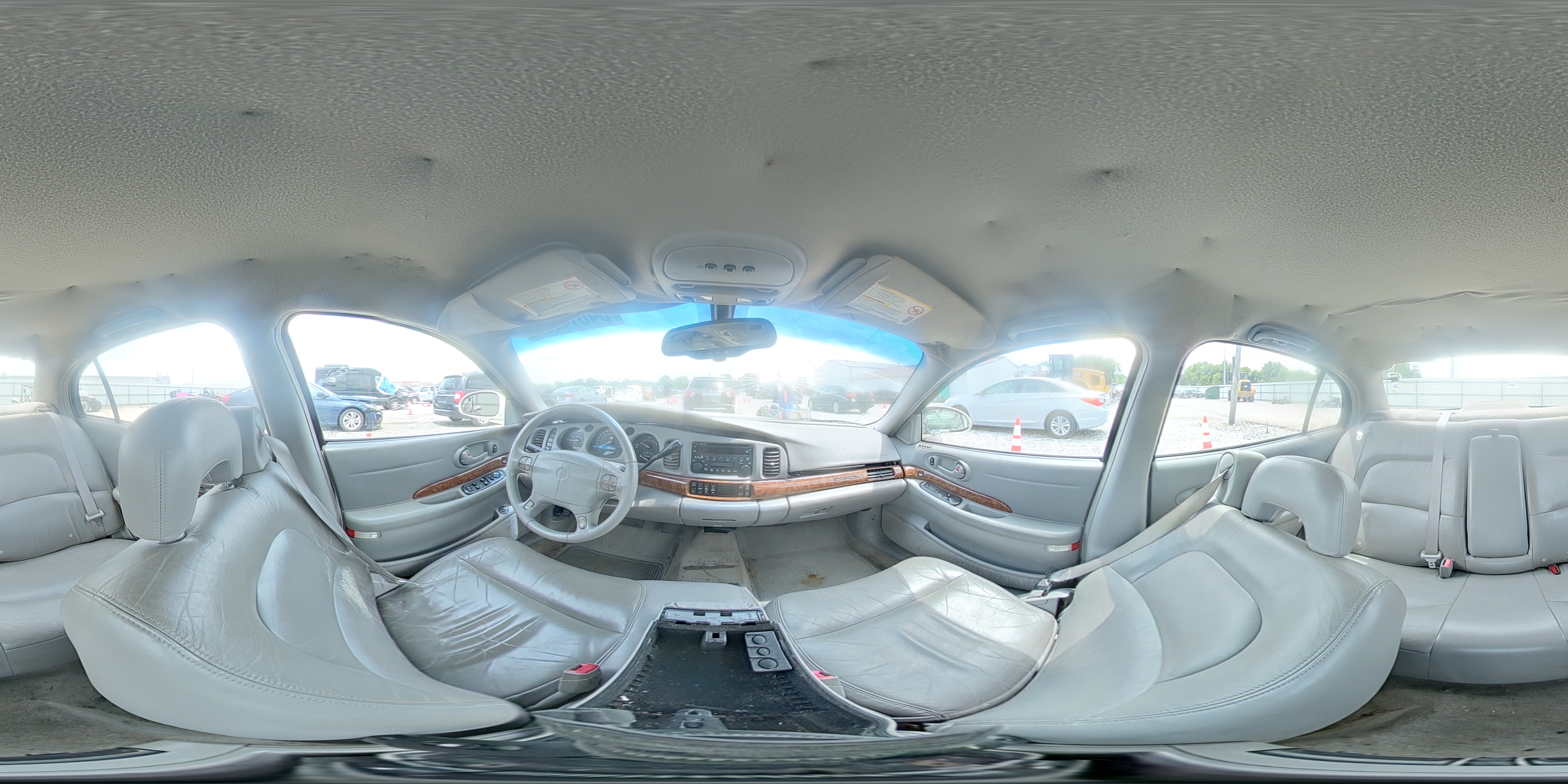 2003 Buick Lesabre Limited Белый vin: 1G4HR54K63U256833