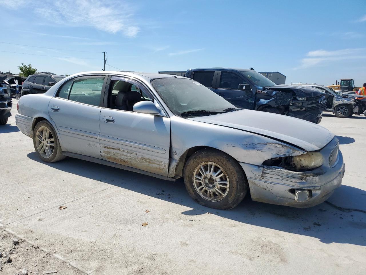 2005 Buick Lesabre Limited Silver vin: 1G4HR54K65U257600