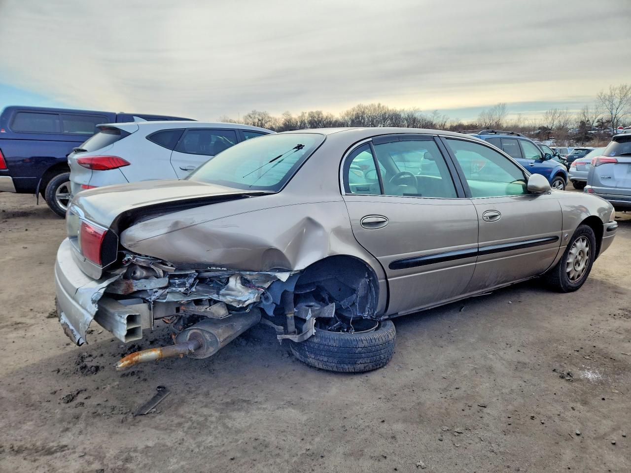 2000 Buick Lesabre Limited Желто-коричневый vin: 1G4HR54K6YU353540