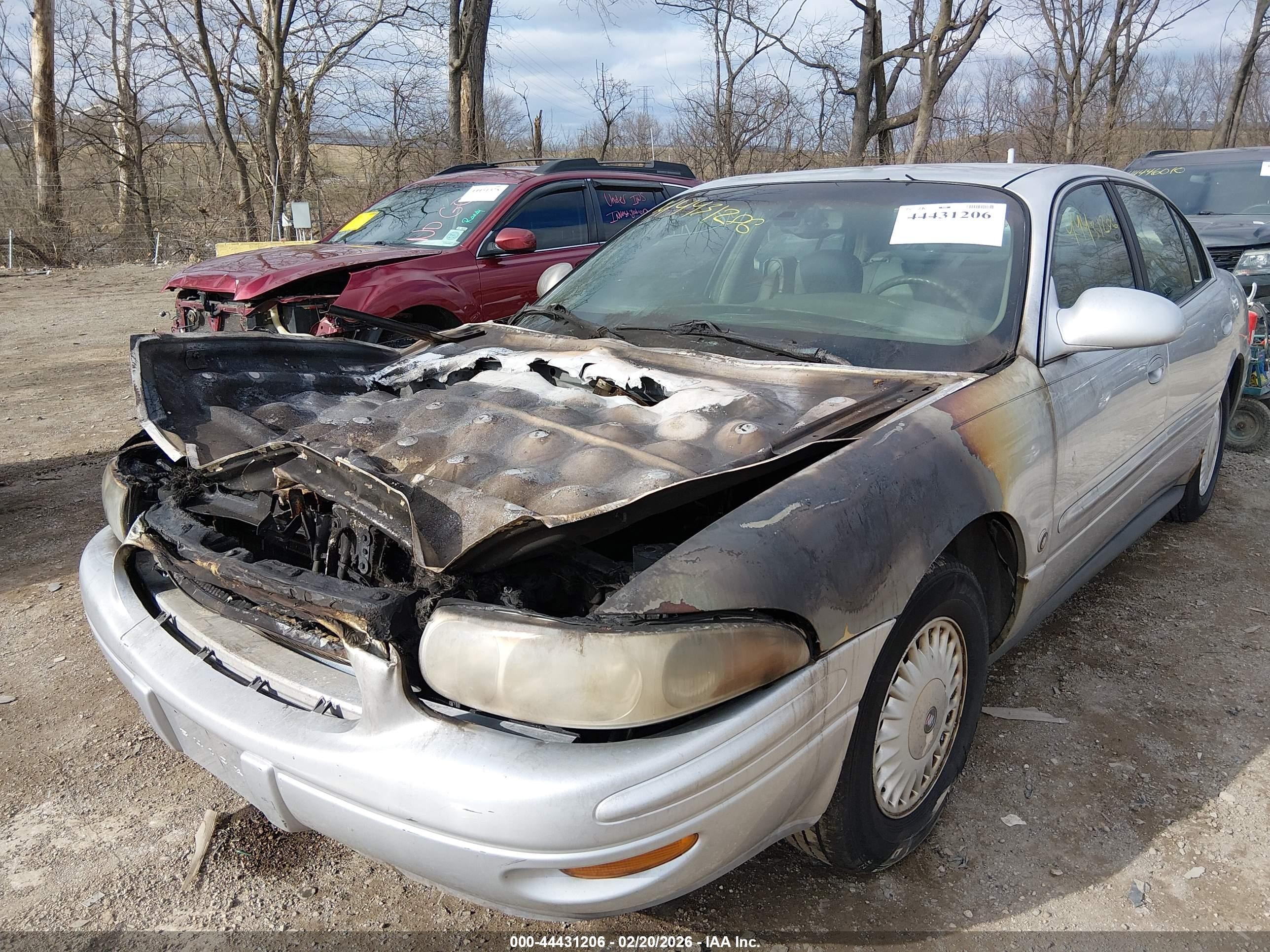 2001 Buick Lesabre Limited Silver vin: 1G4HR54K71U170685