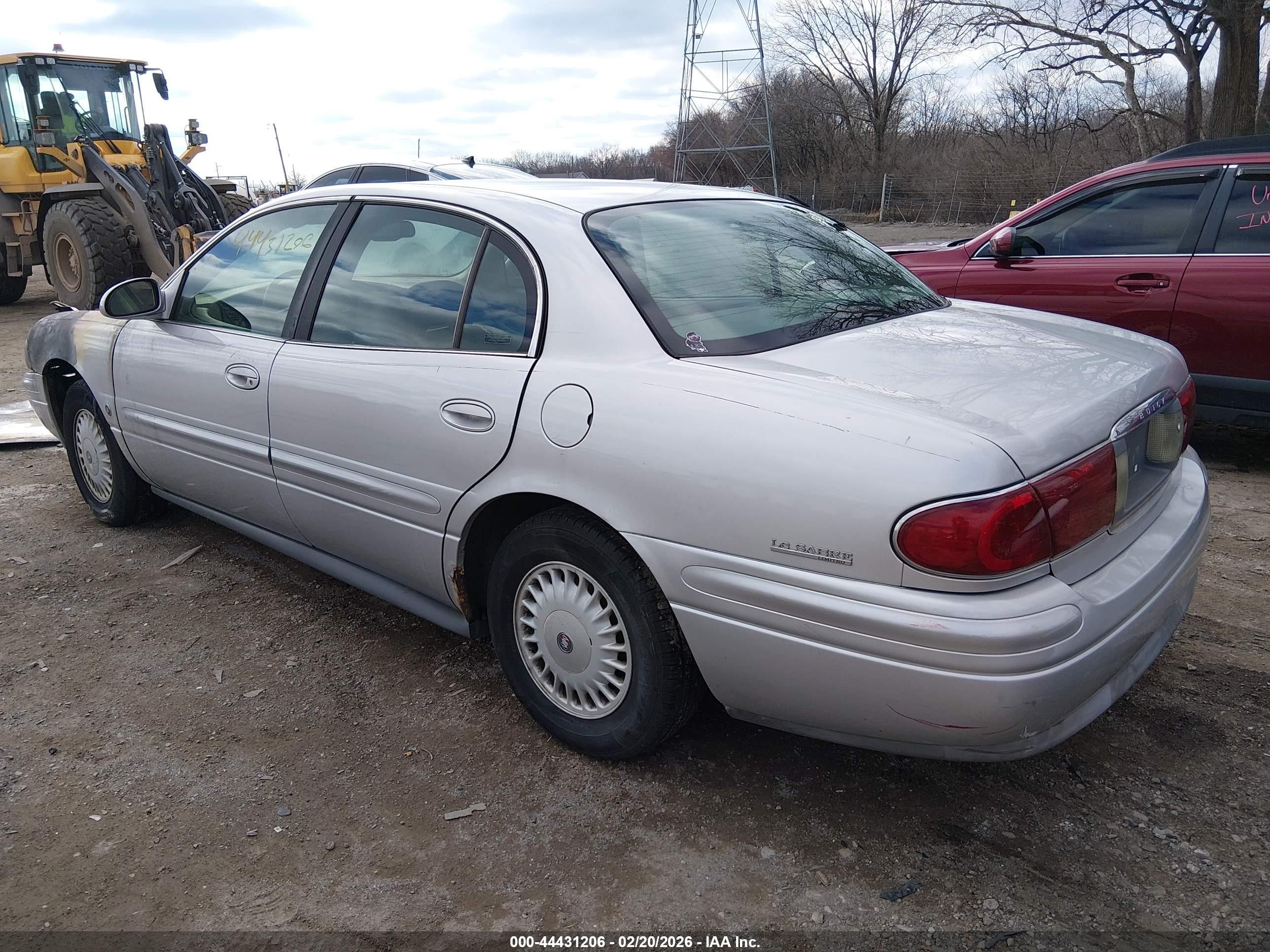 2001 Buick Lesabre Limited Silver vin: 1G4HR54K71U170685