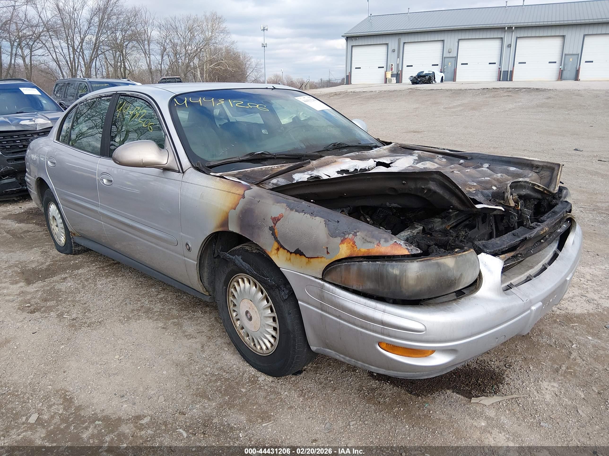 2001 Buick Lesabre Limited Серебряный vin: 1G4HR54K71U170685