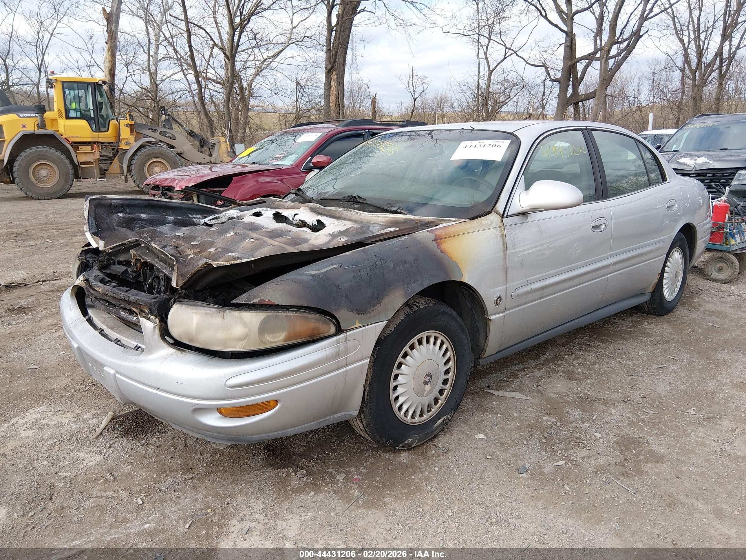 2001 Buick Lesabre Limited Silver vin: 1G4HR54K71U170685