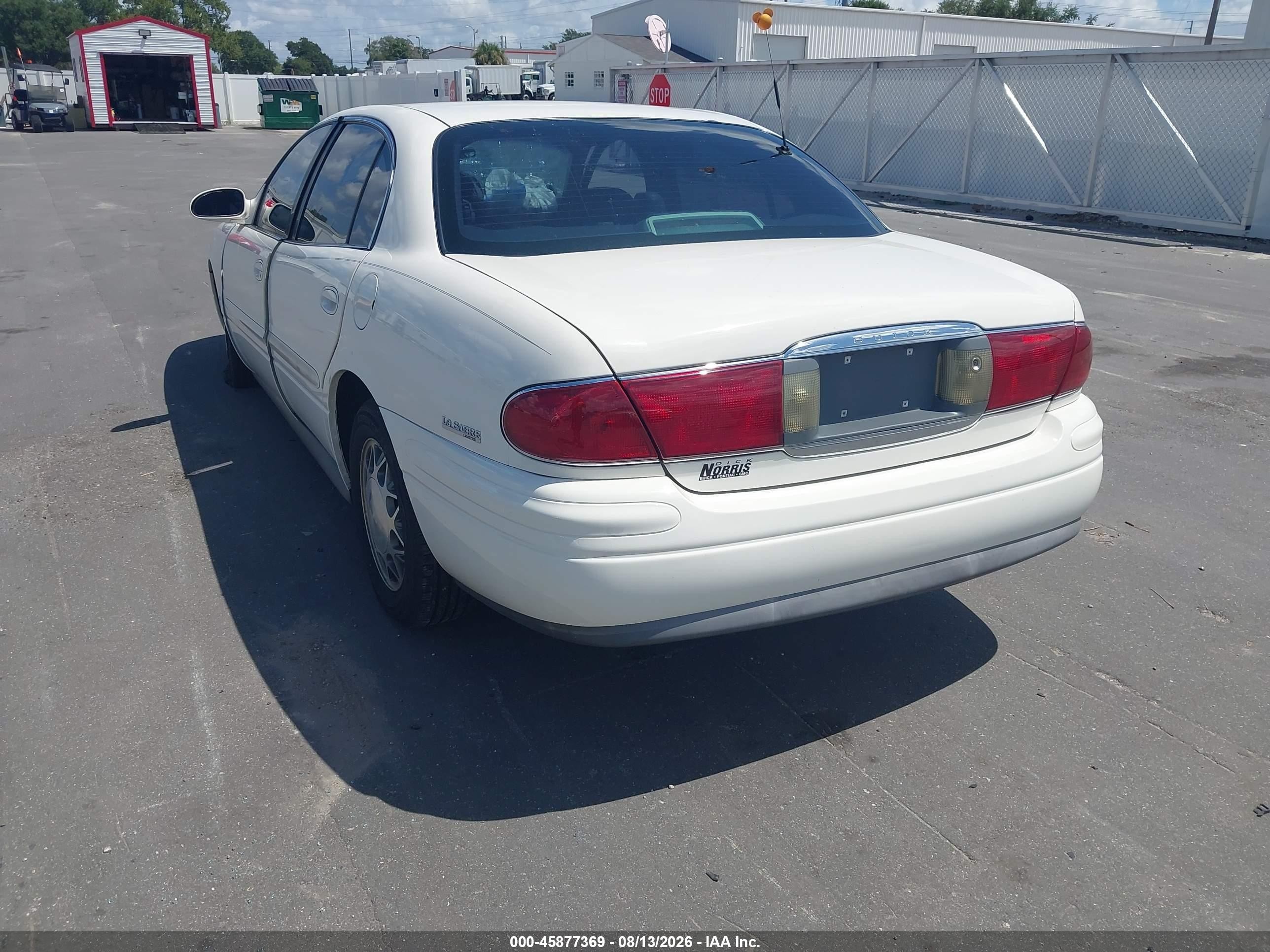2001 Buick Lesabre Limited White vin: 1G4HR54K71U235454