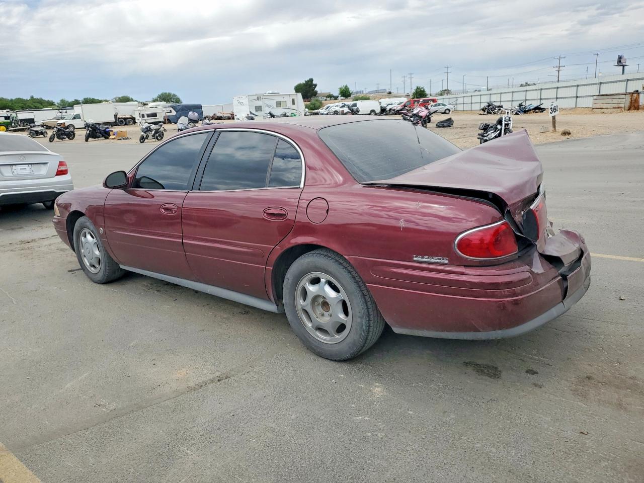 2002 Buick Lesabre Limited Burgundy vin: 1G4HR54K72U269072