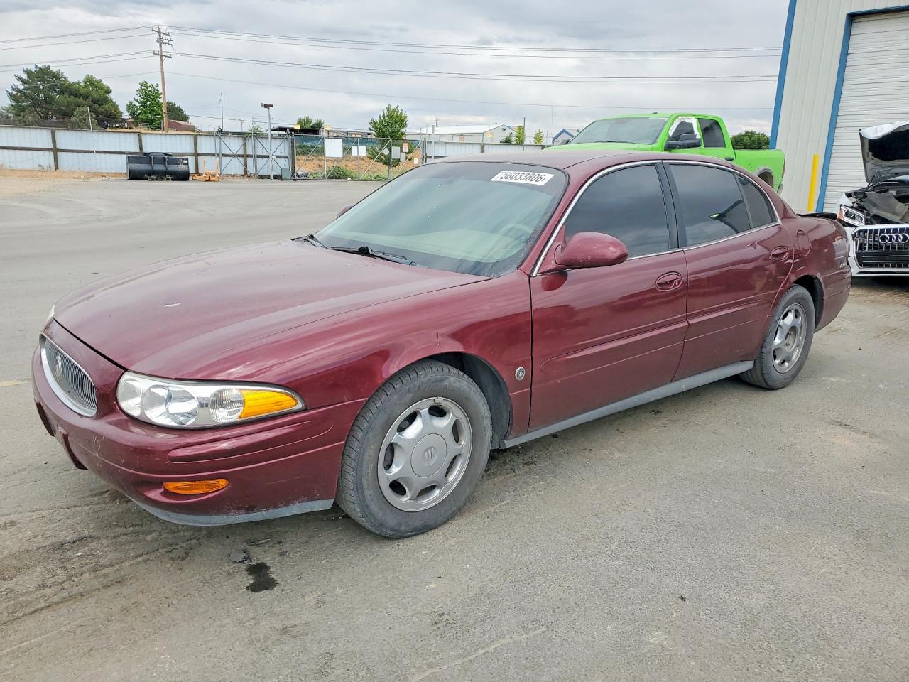 2002 Buick Lesabre Limited Burgundy vin: 1G4HR54K72U269072