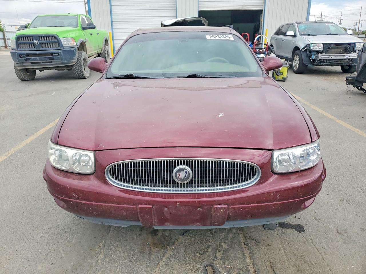 2002 Buick Lesabre Limited Burgundy vin: 1G4HR54K72U269072