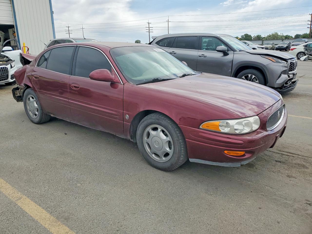2002 Buick Lesabre Limited Burgundy vin: 1G4HR54K72U269072