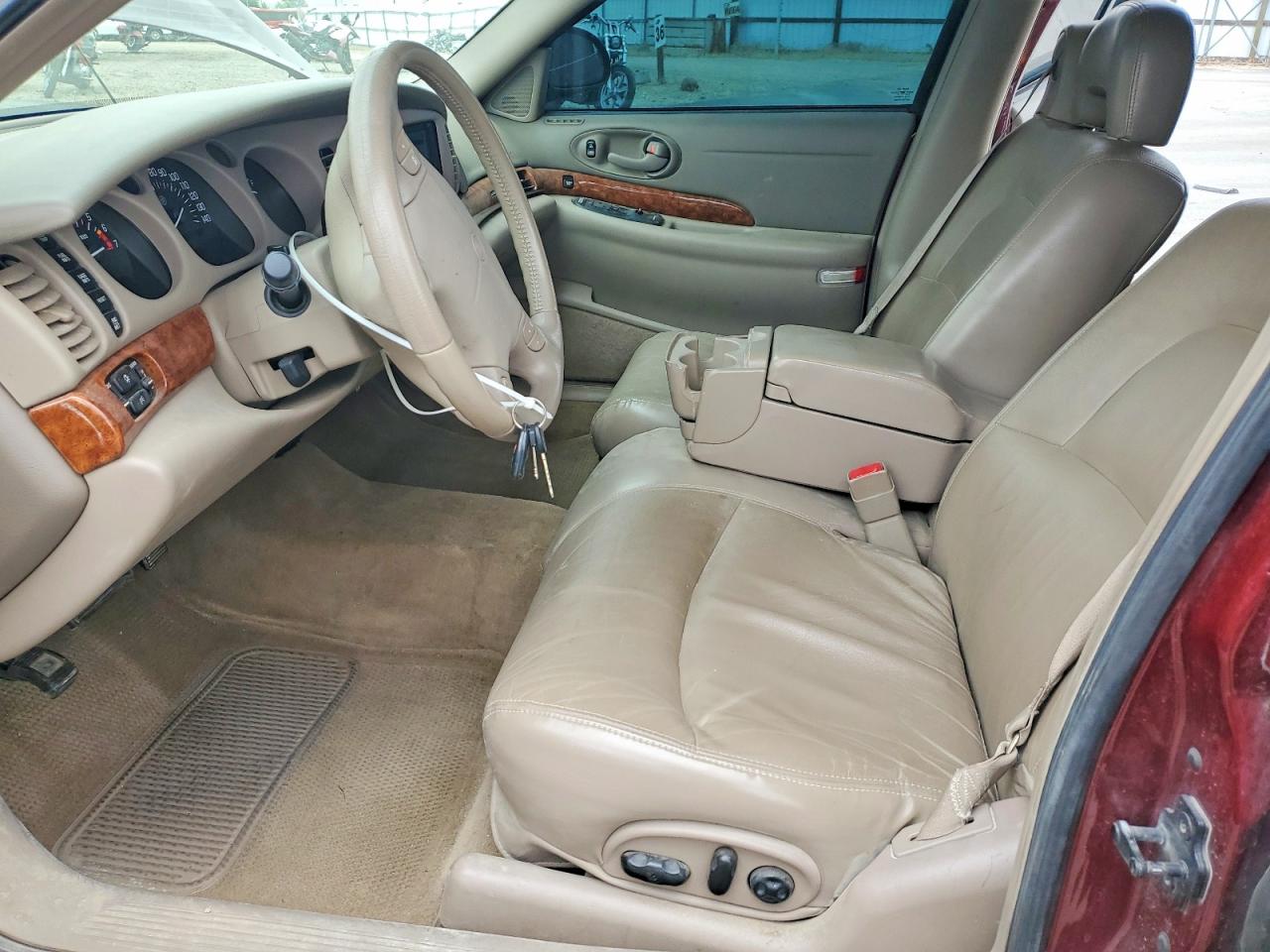 2002 Buick Lesabre Limited Burgundy vin: 1G4HR54K72U269072