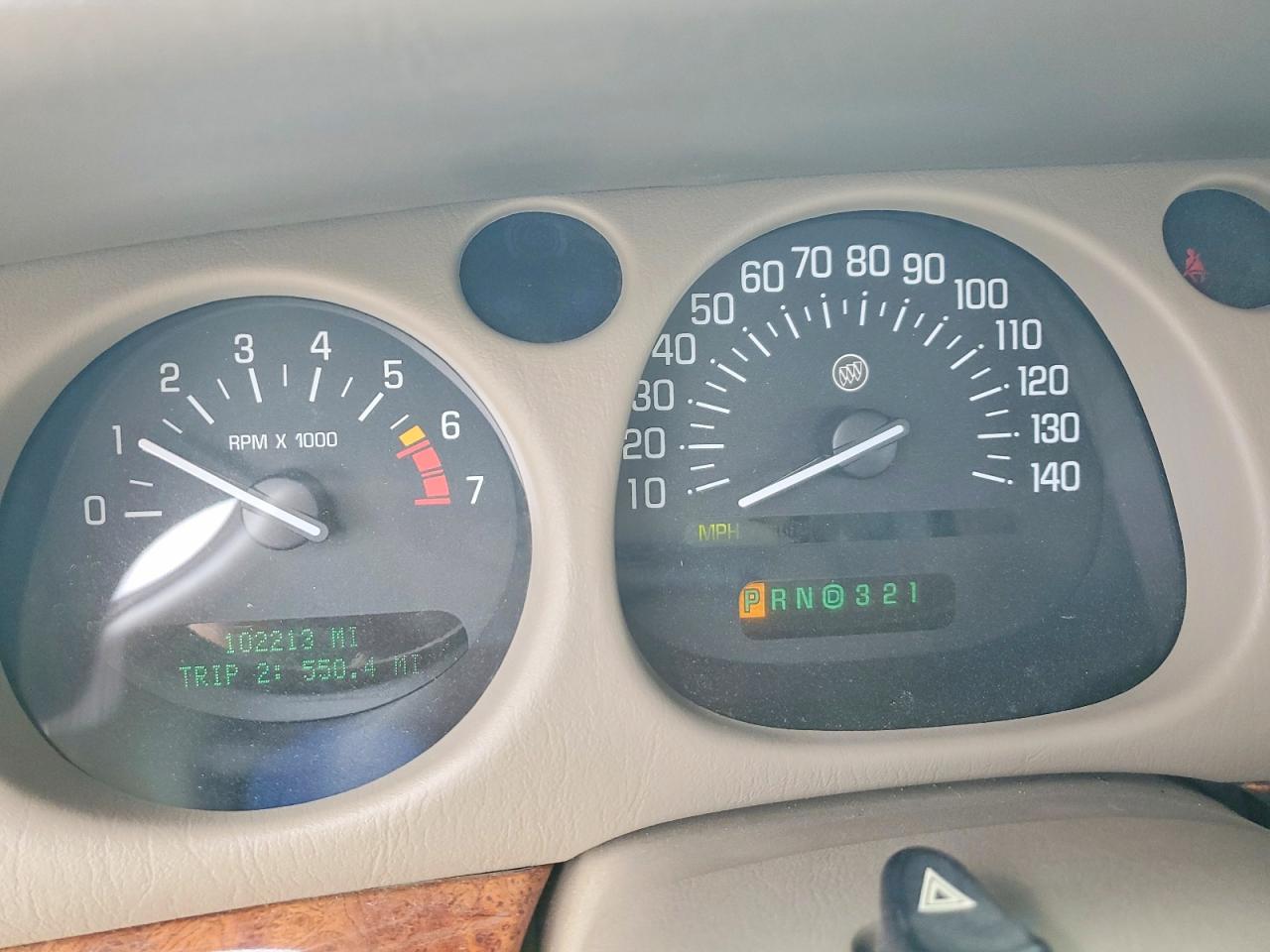 2002 Buick Lesabre Limited Burgundy vin: 1G4HR54K72U269072
