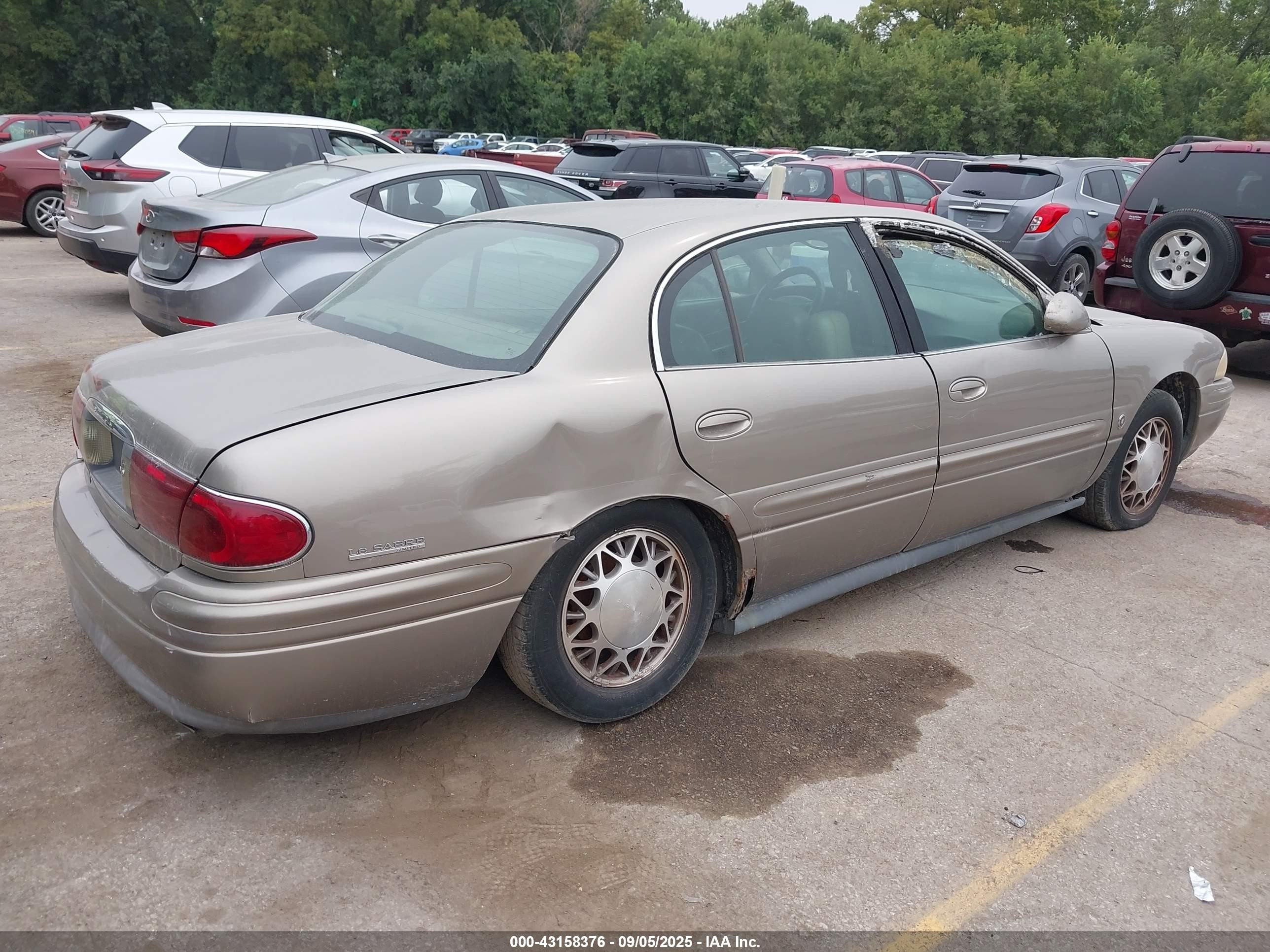 2002 Buick Lesabre Limited Beige vin: 1G4HR54K72U269475