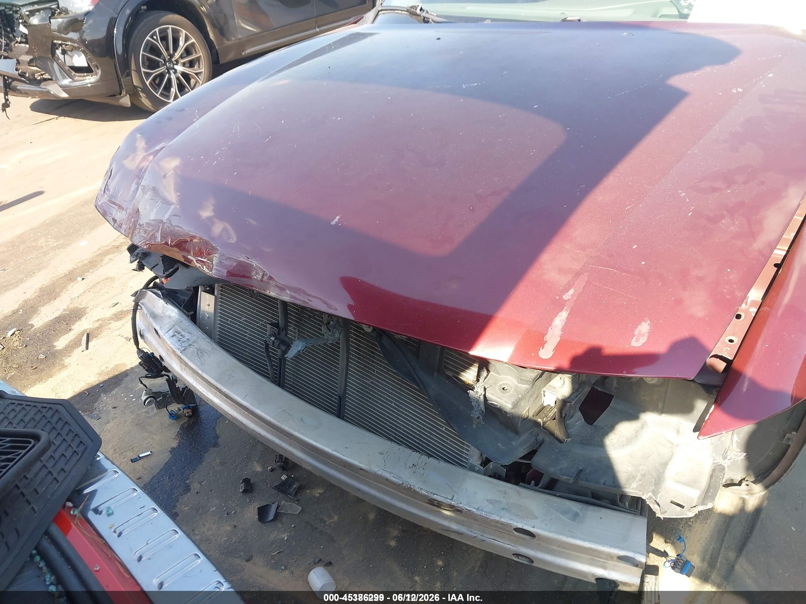 2002 Buick Lesabre Limited Burgundy vin: 1G4HR54K72U280167