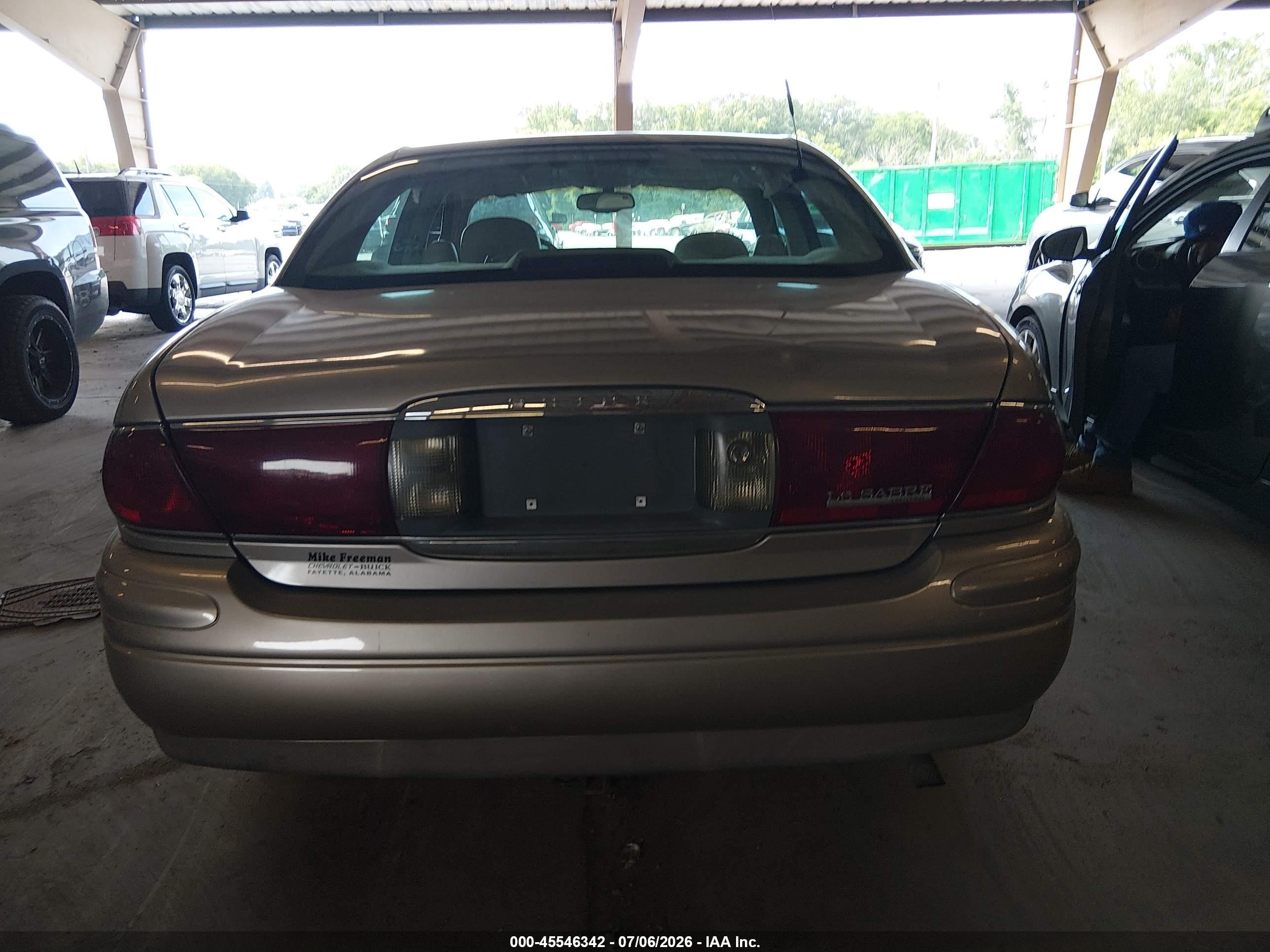 2004 Buick Lesabre Limited Gold vin: 1G4HR54K744154023