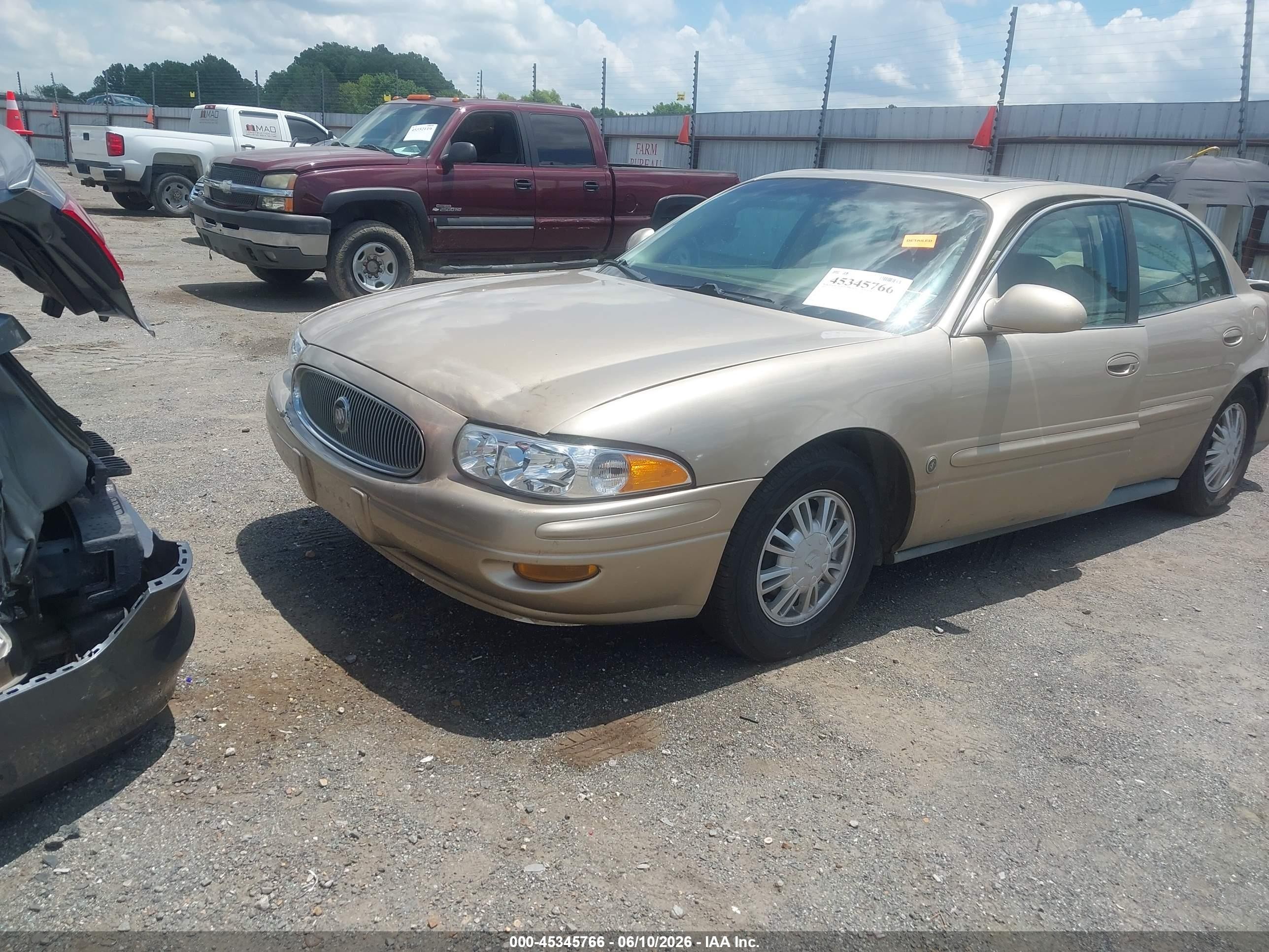 2005 Buick Lesabre Limited Gold vin: 1G4HR54K75U145839