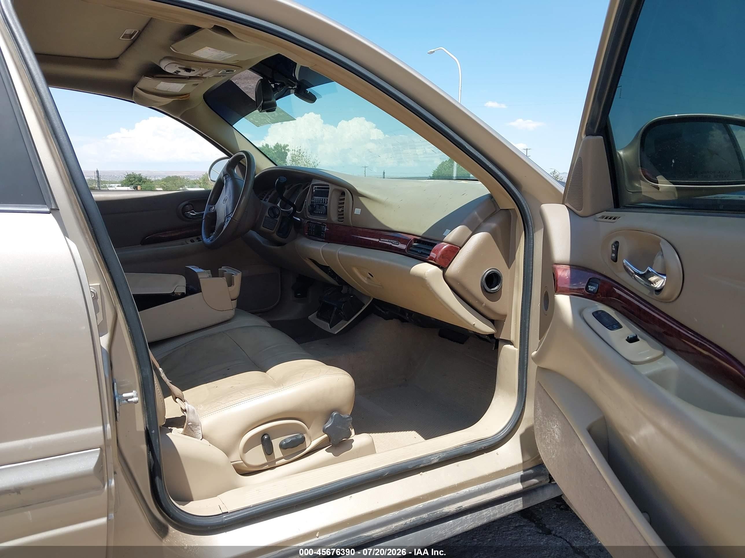 2005 Buick Lesabre Limited Бежевый vin: 1G4HR54K75U271568