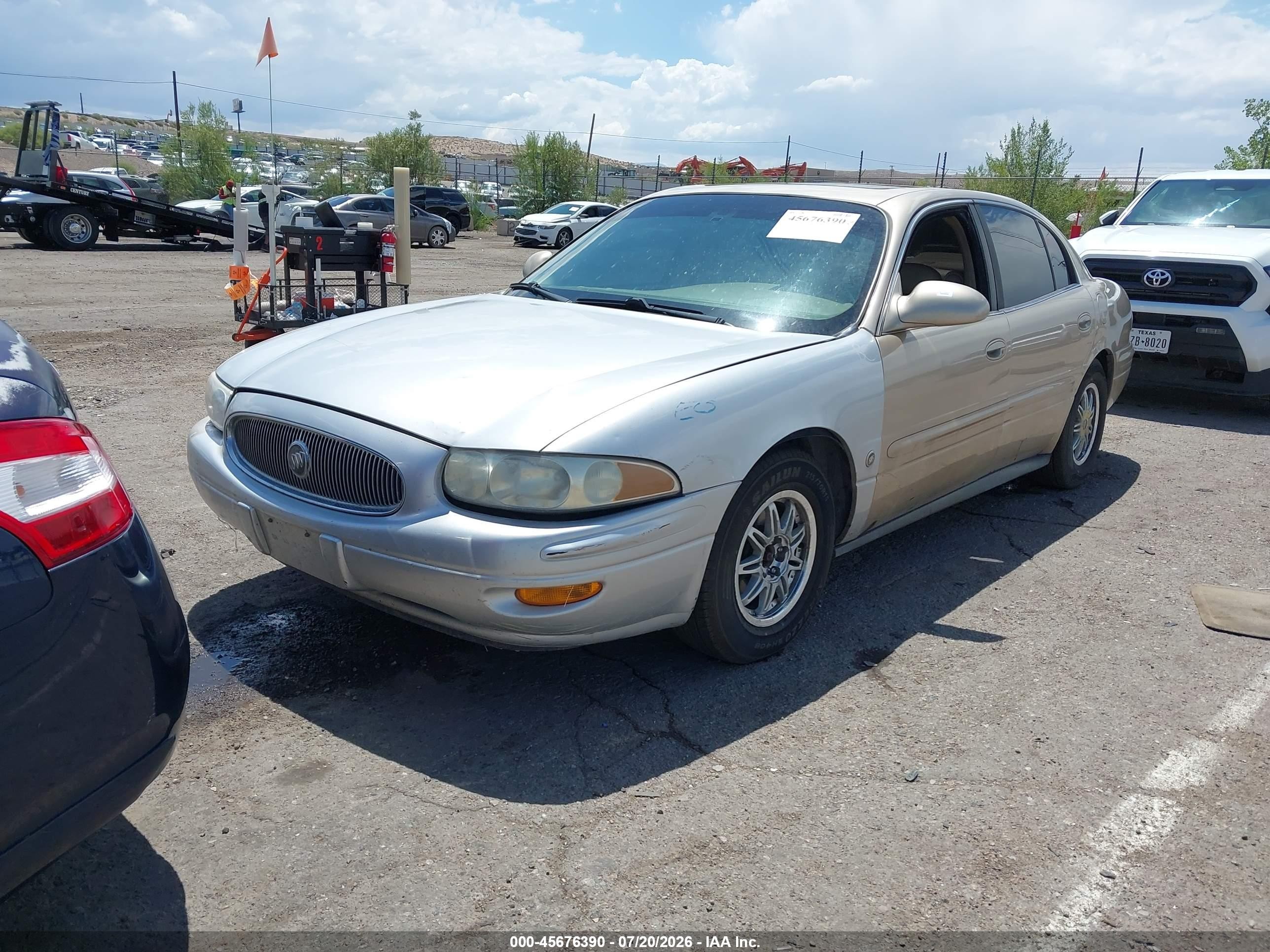 2005 Buick Lesabre Limited Бежевый vin: 1G4HR54K75U271568