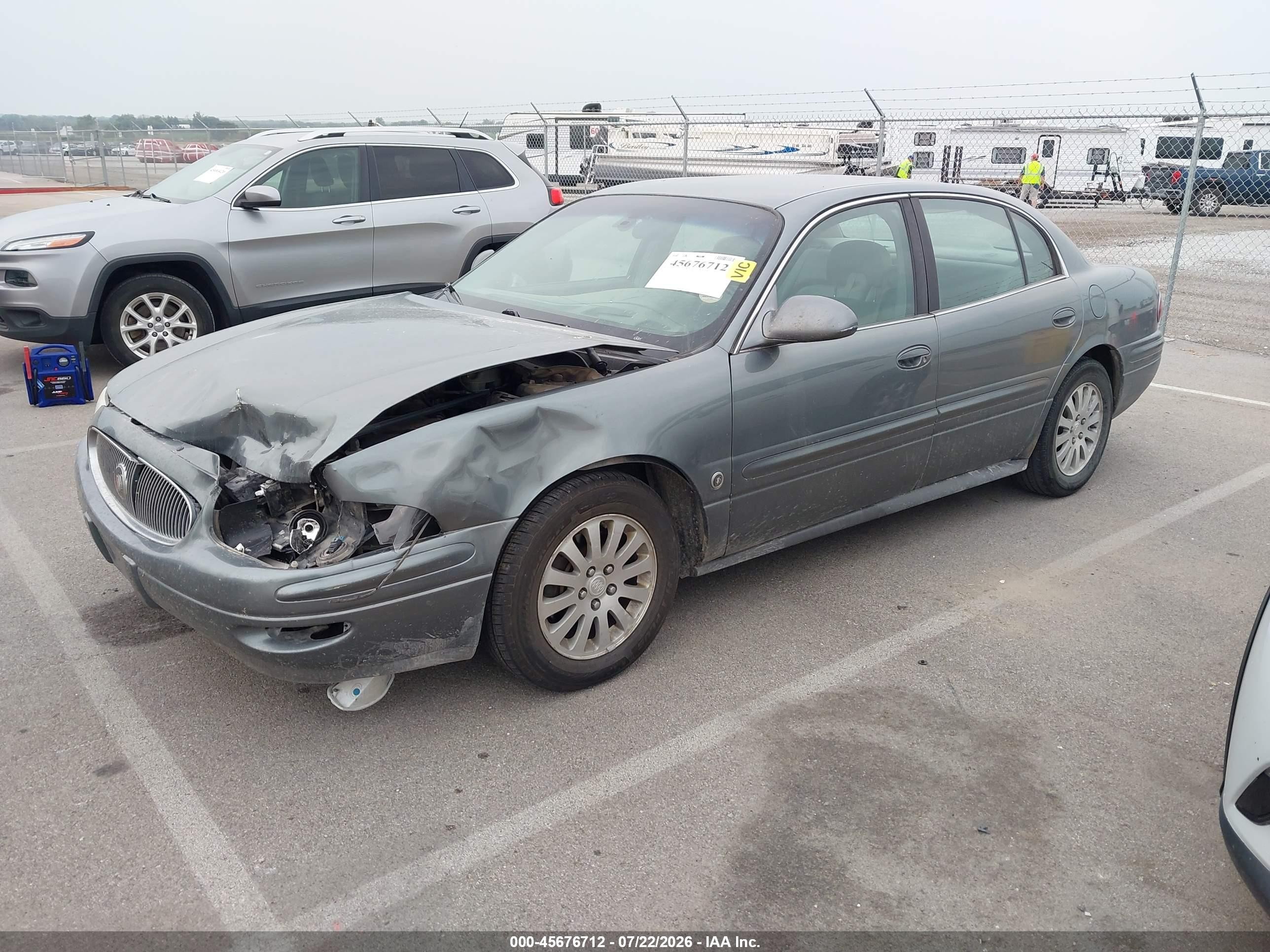 2005 Buick Lesabre Limited Blue vin: 1G4HR54K75U281663