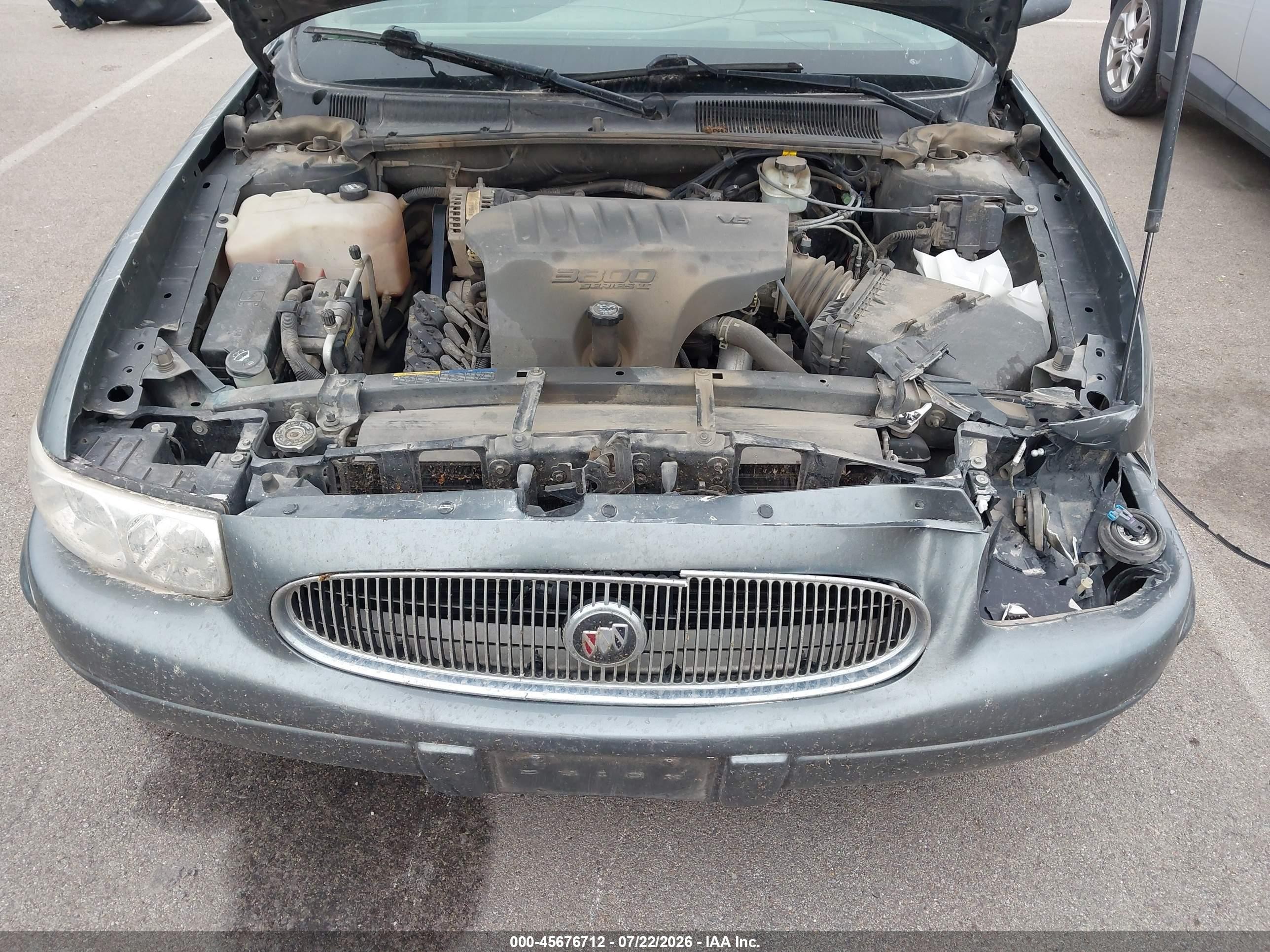 2005 Buick Lesabre Limited Blue vin: 1G4HR54K75U281663