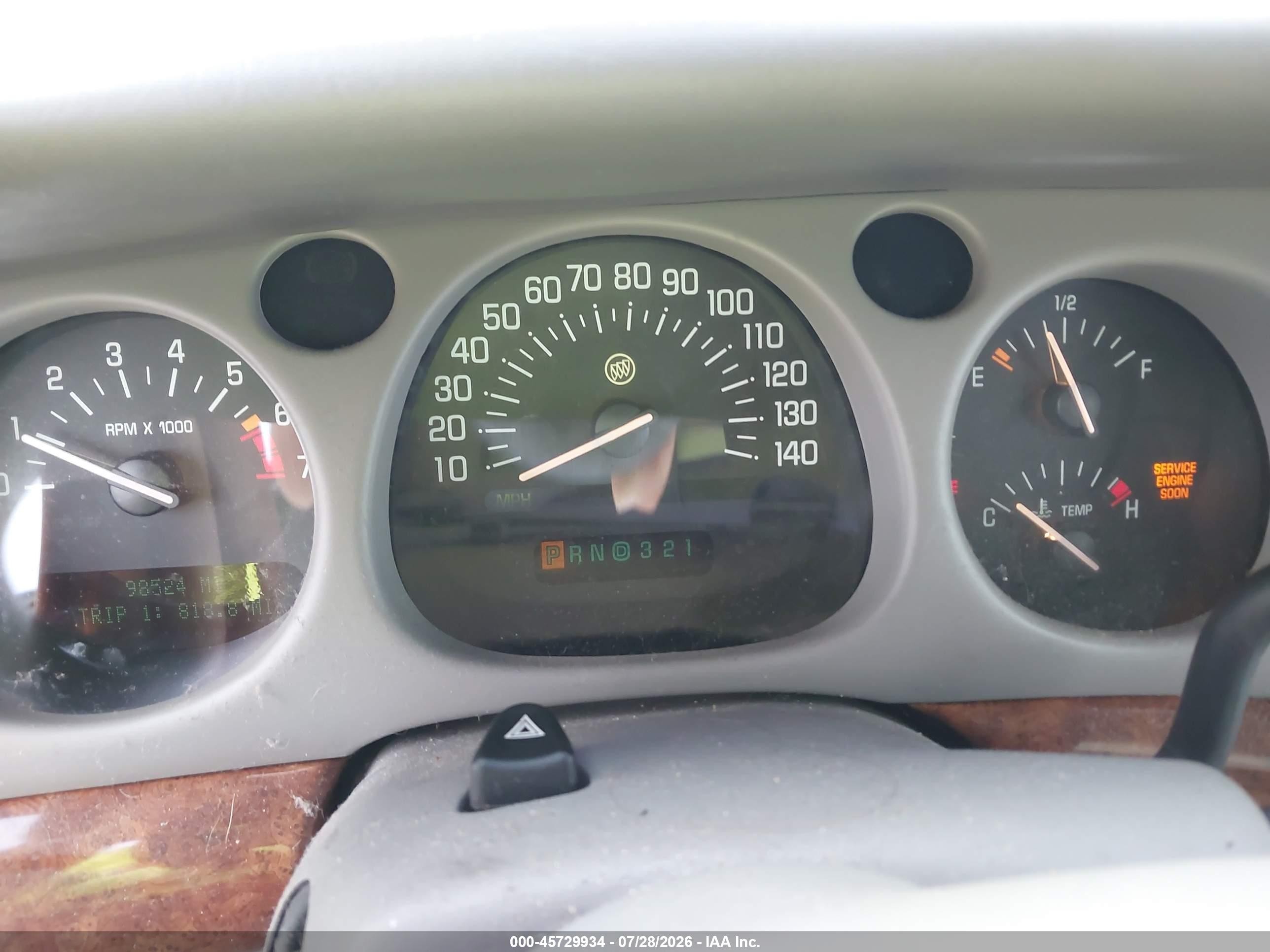 2002 Buick Lesabre Limited Blue vin: 1G4HR54K82U150351