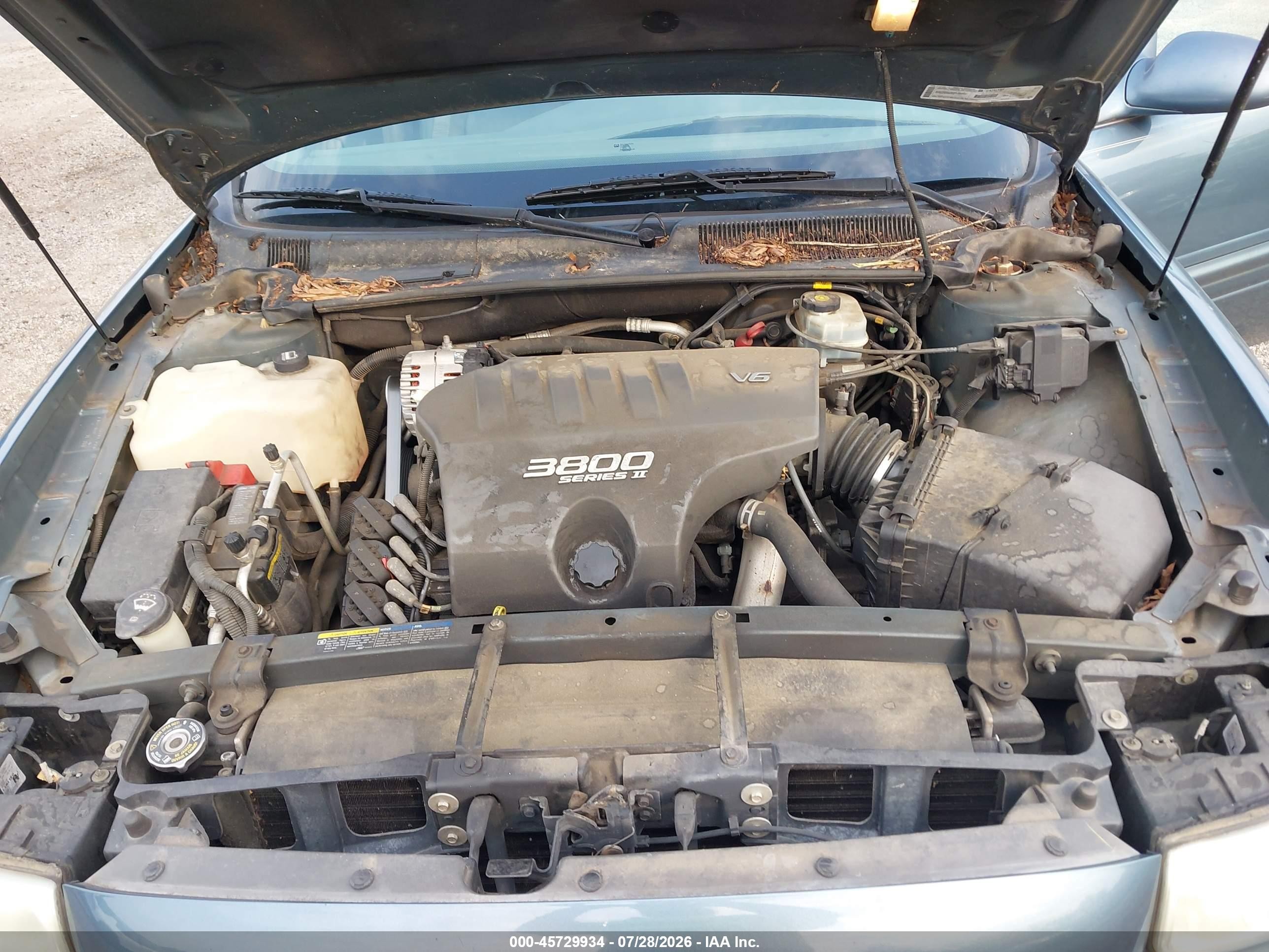 2002 Buick Lesabre Limited Blue vin: 1G4HR54K82U150351