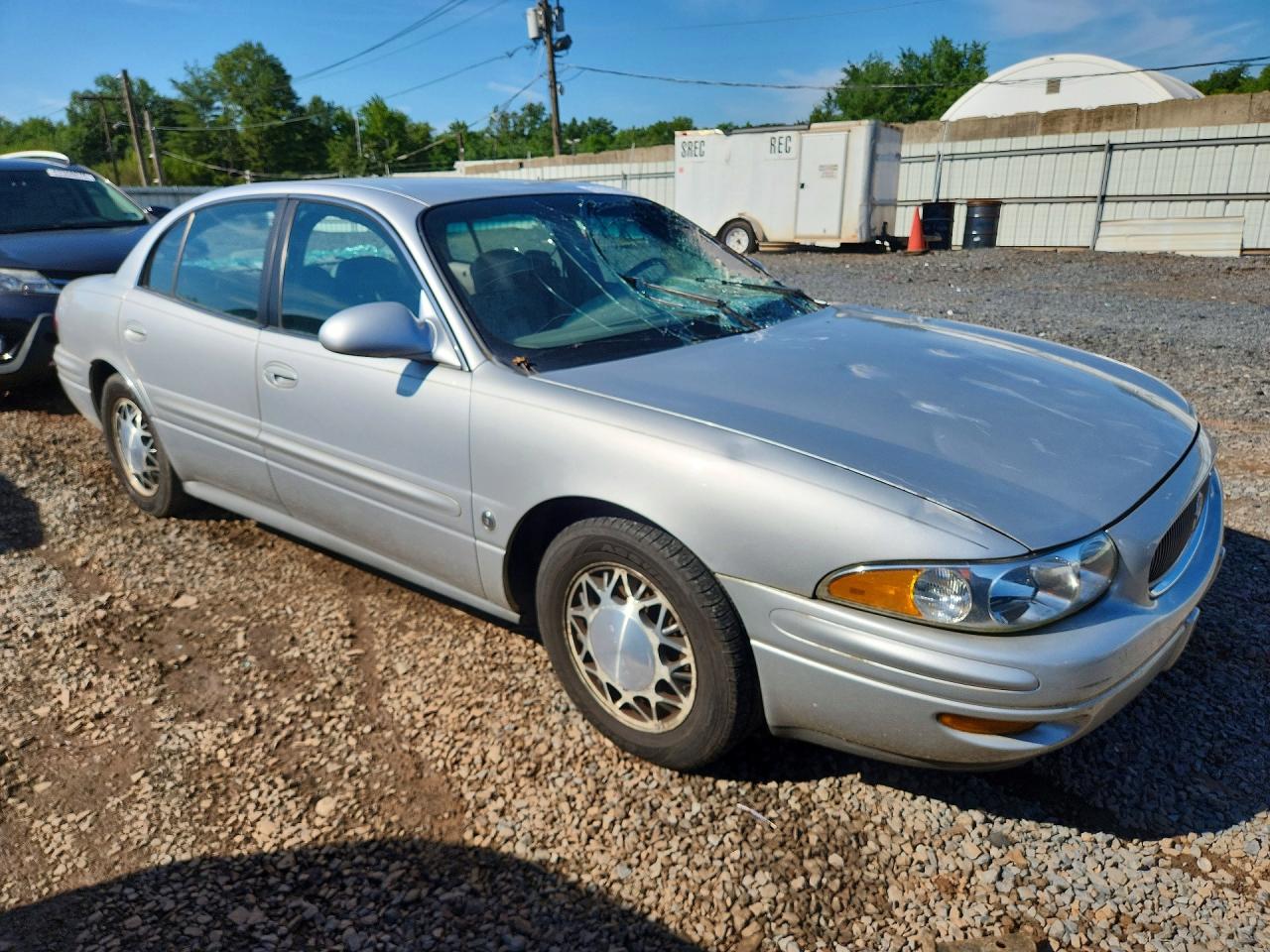 2003 Buick Lesabre Limited Silver vin: 1G4HR54K83U179768