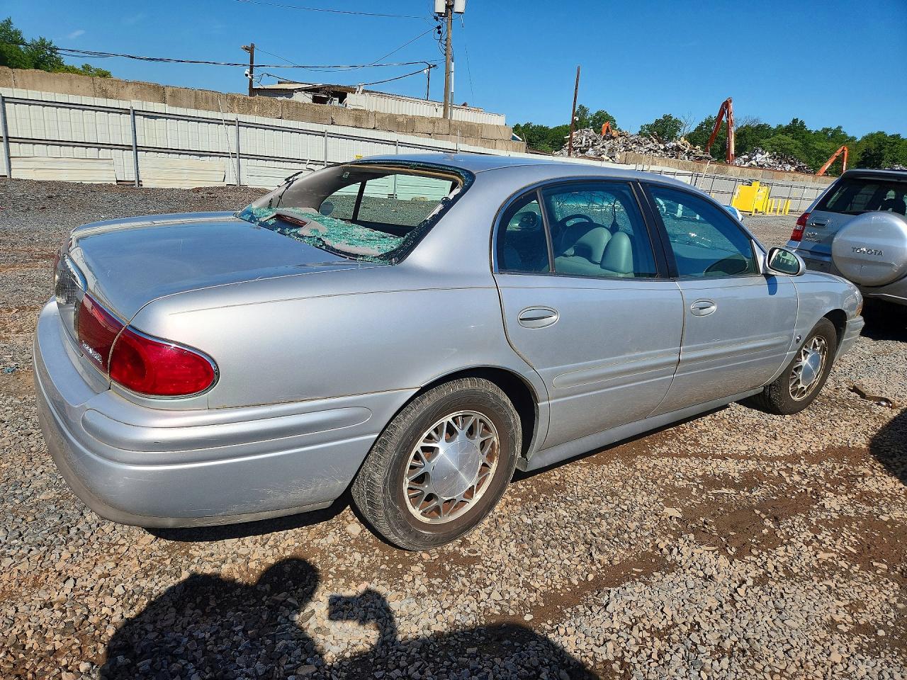 2003 Buick Lesabre Limited Silver vin: 1G4HR54K83U179768