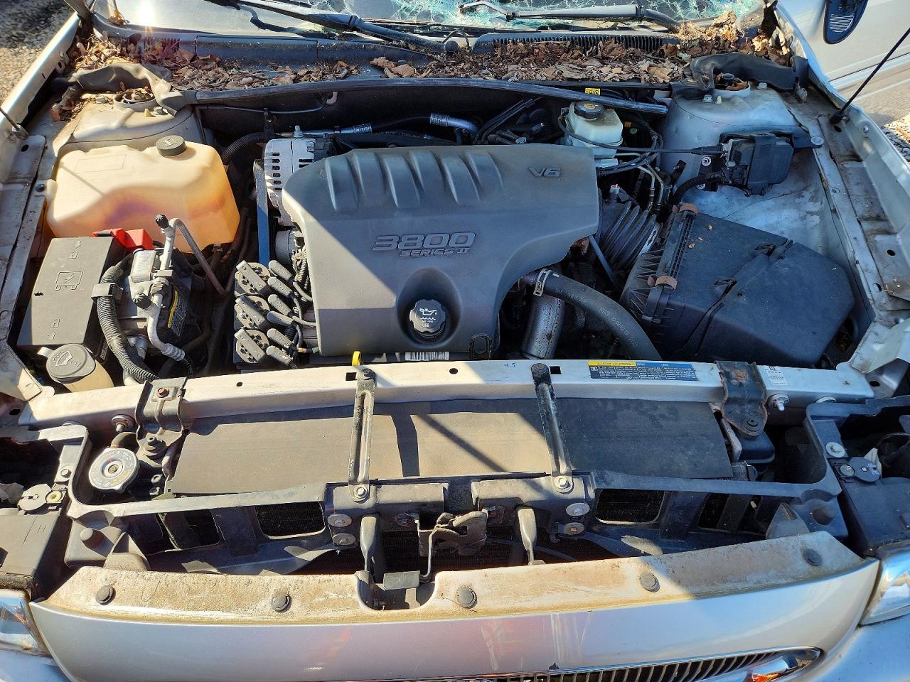 2003 Buick Lesabre Limited Silver vin: 1G4HR54K83U179768