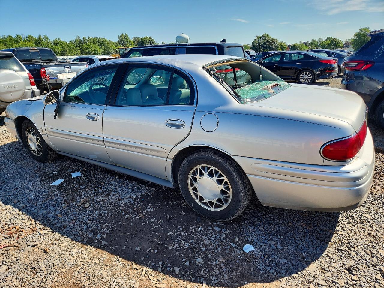 2003 Buick Lesabre Limited Silver vin: 1G4HR54K83U179768
