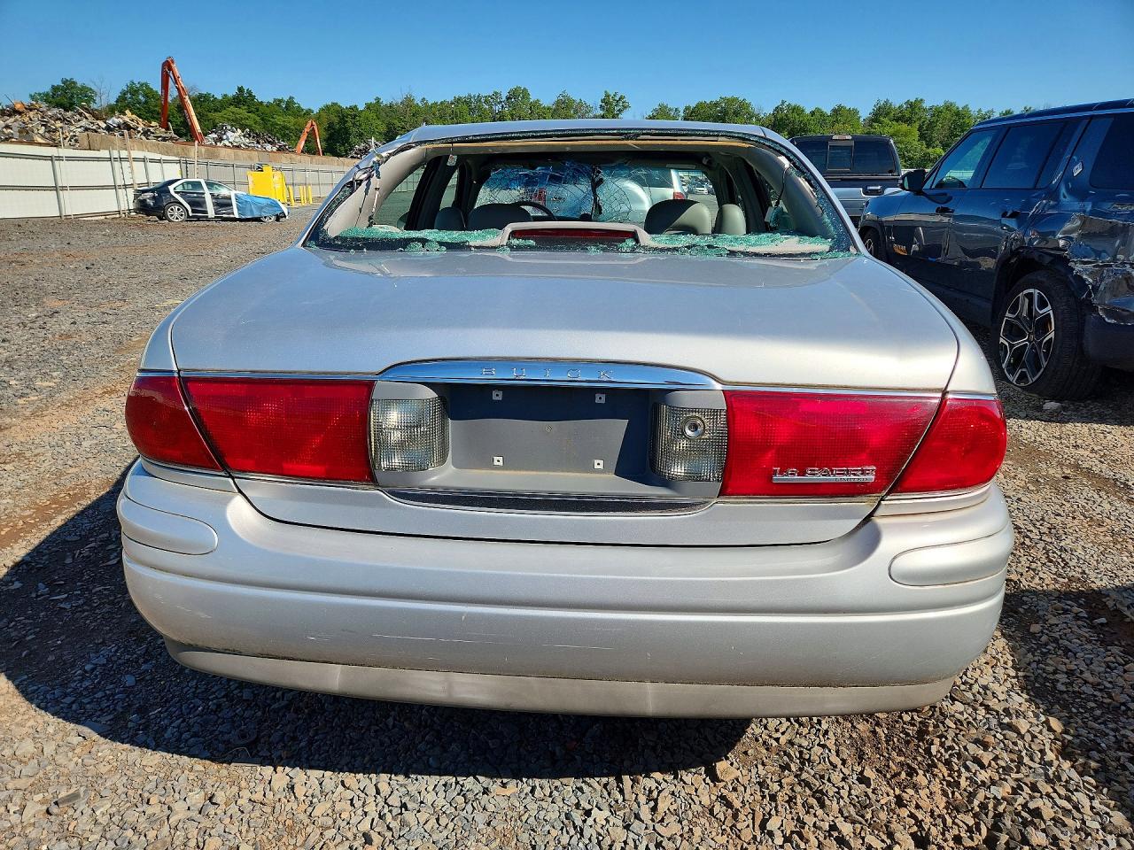 2003 Buick Lesabre Limited Silver vin: 1G4HR54K83U179768
