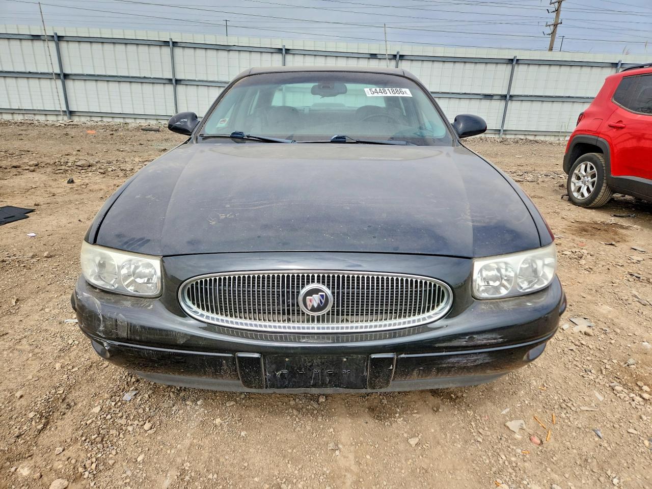 2004 Buick Lesabre Limited Black vin: 1G4HR54K844147310