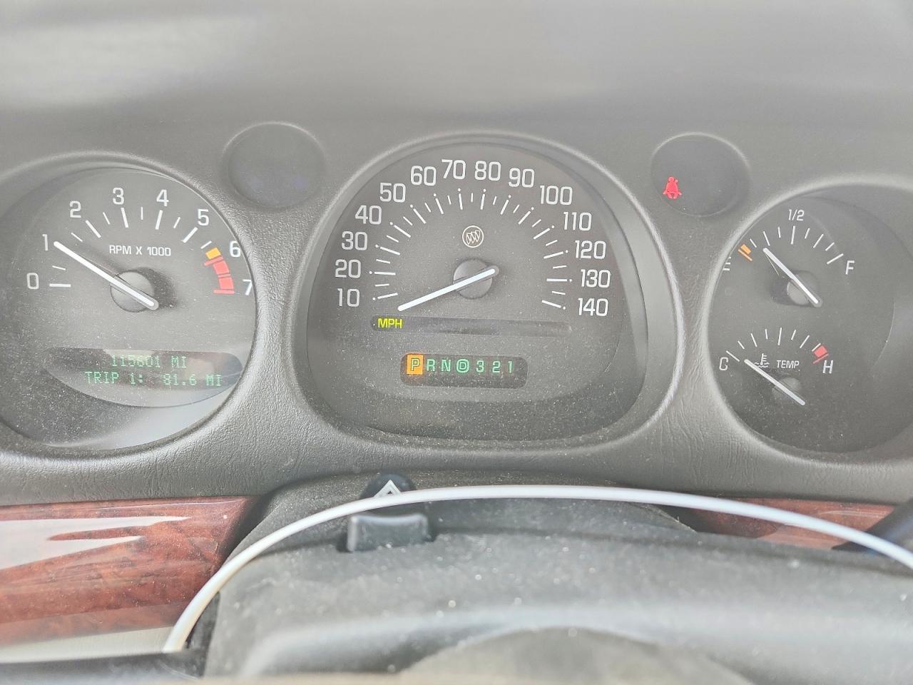 2004 Buick Lesabre Limited Black vin: 1G4HR54K844147310
