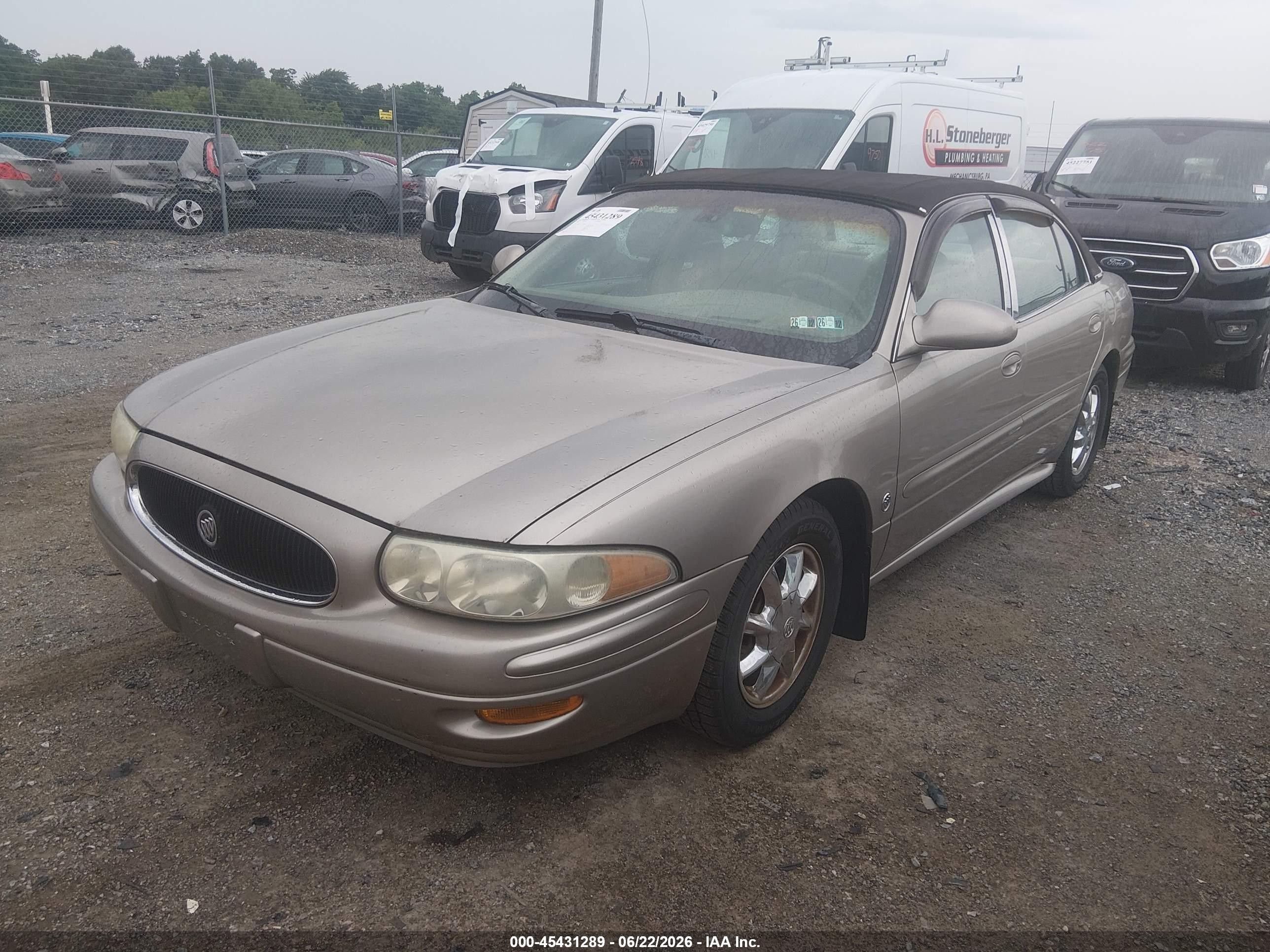 2004 Buick Lesabre Limited Gold vin: 1G4HR54K844155066