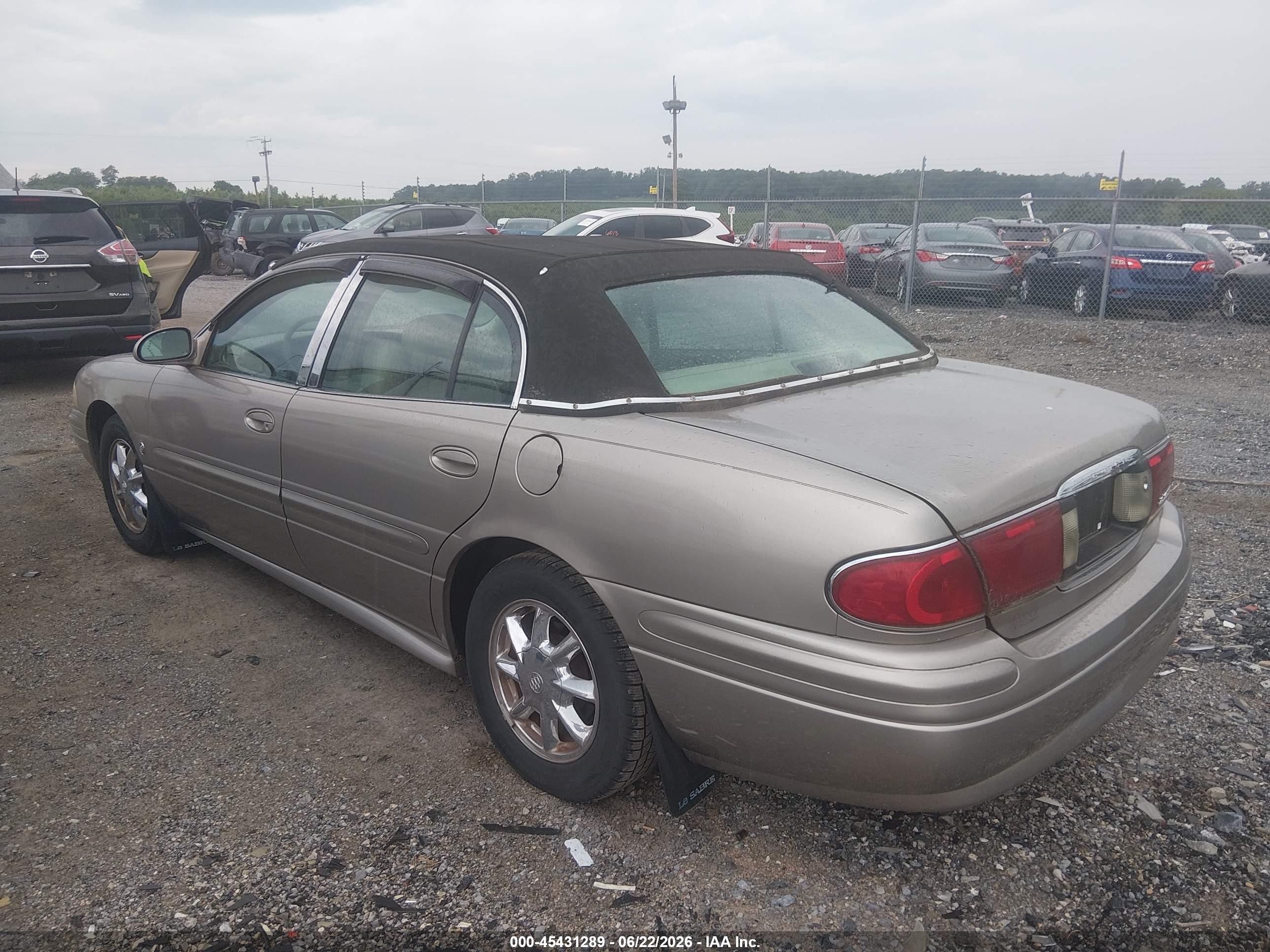 2004 Buick Lesabre Limited Gold vin: 1G4HR54K844155066