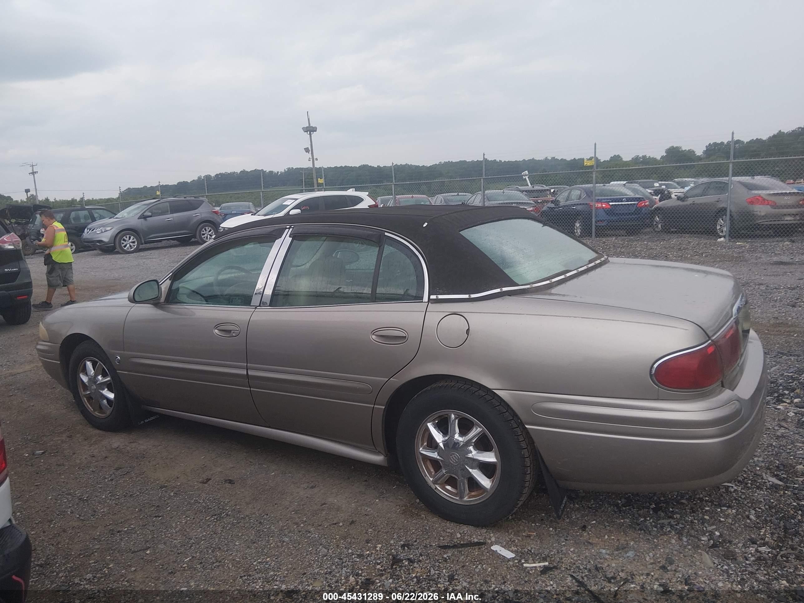 2004 Buick Lesabre Limited Gold vin: 1G4HR54K844155066