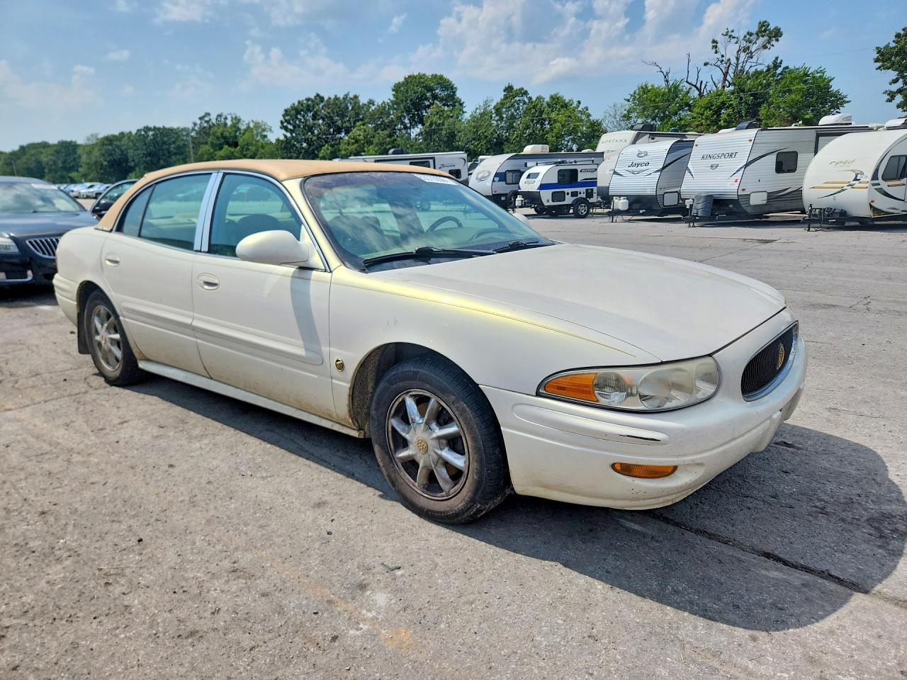 2005 Buick Lesabre Limited Белый vin: 1G4HR54K85U190286