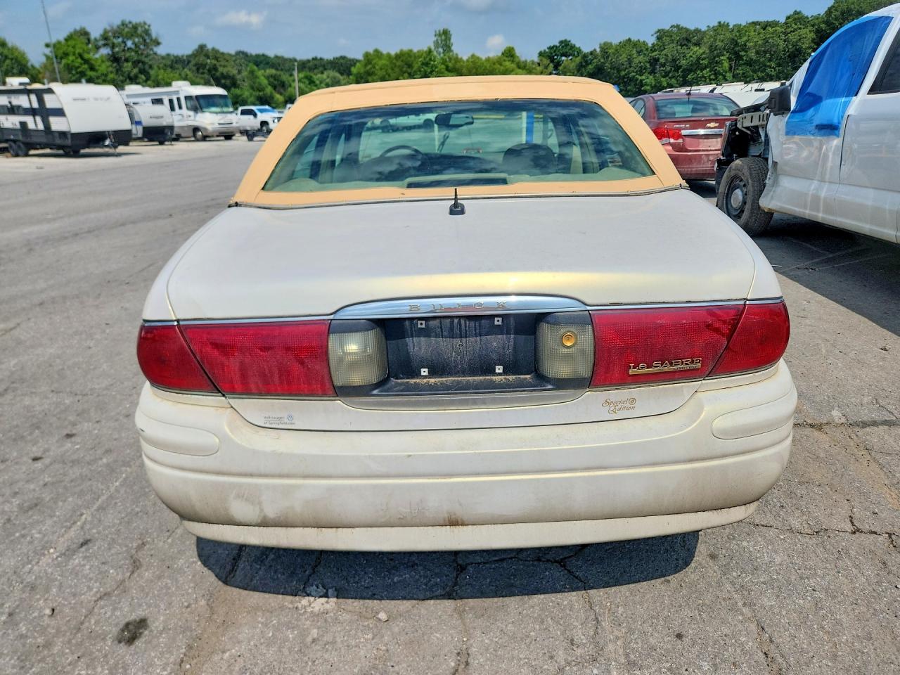 2005 Buick Lesabre Limited Белый vin: 1G4HR54K85U190286