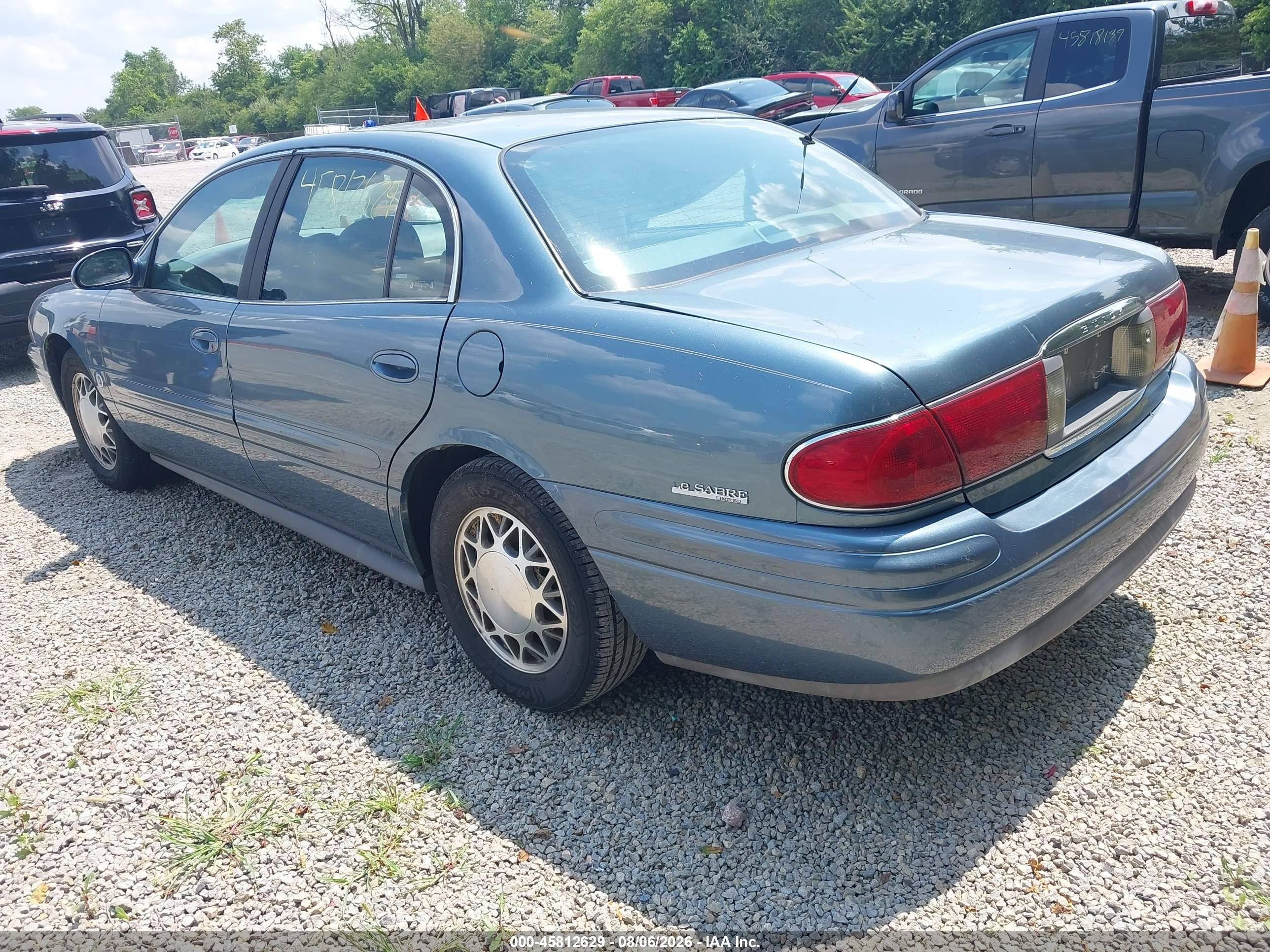 2001 Buick Lesabre Limited Blue vin: 1G4HR54K91U262834