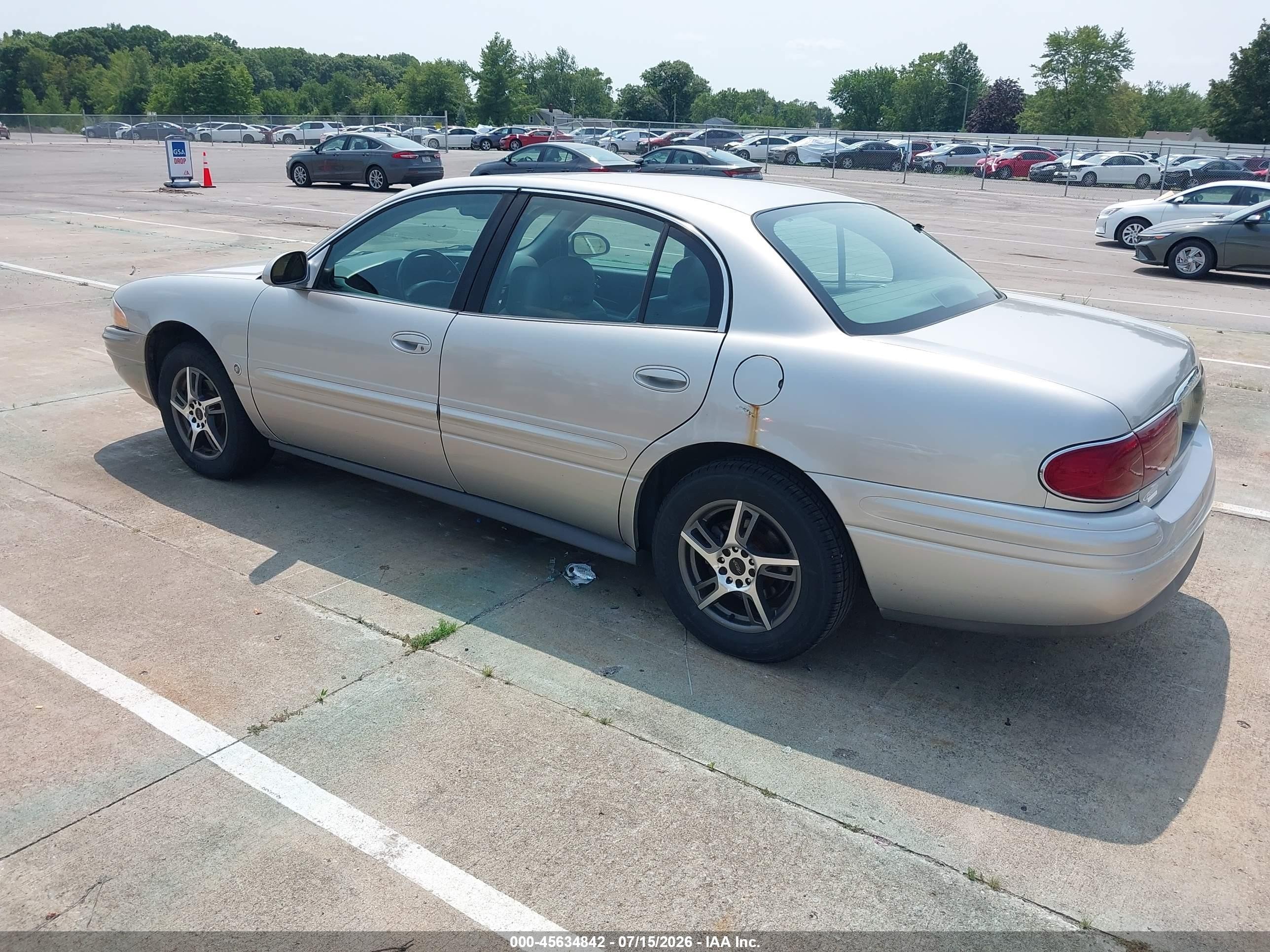 2004 Buick Lesabre Limited Silver vin: 1G4HR54K944124814