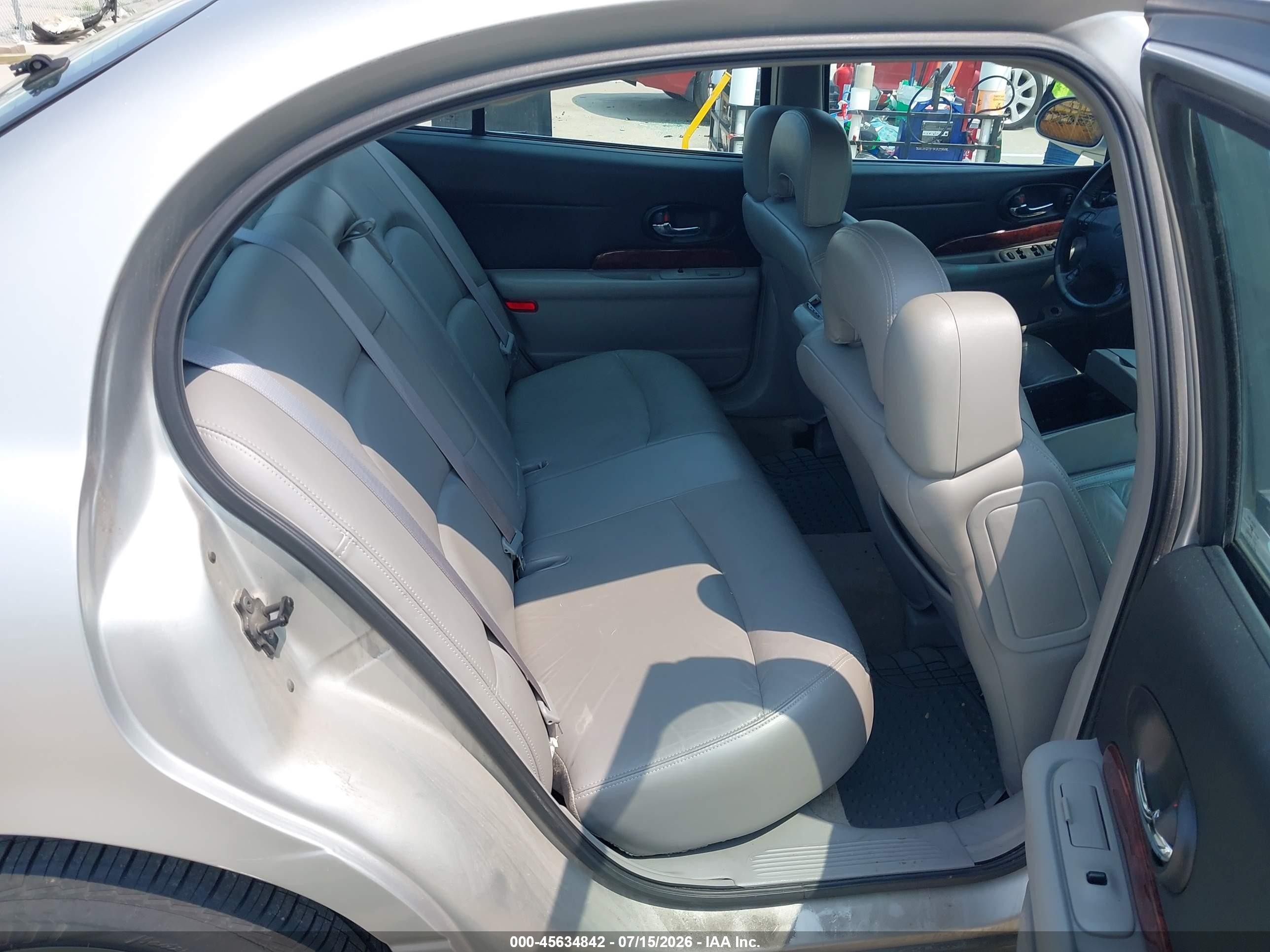 2004 Buick Lesabre Limited Silver vin: 1G4HR54K944124814