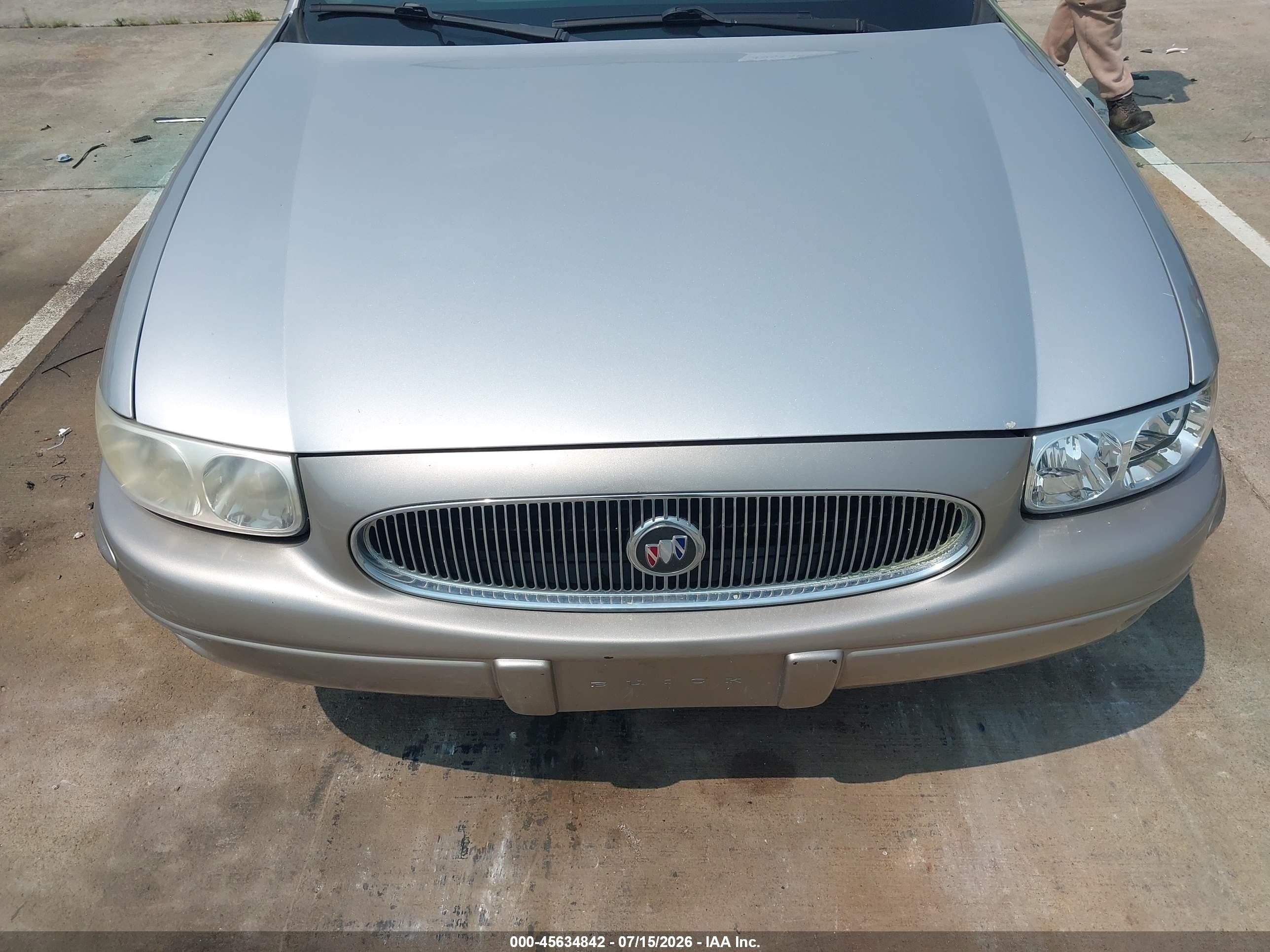2004 Buick Lesabre Limited Silver vin: 1G4HR54K944124814