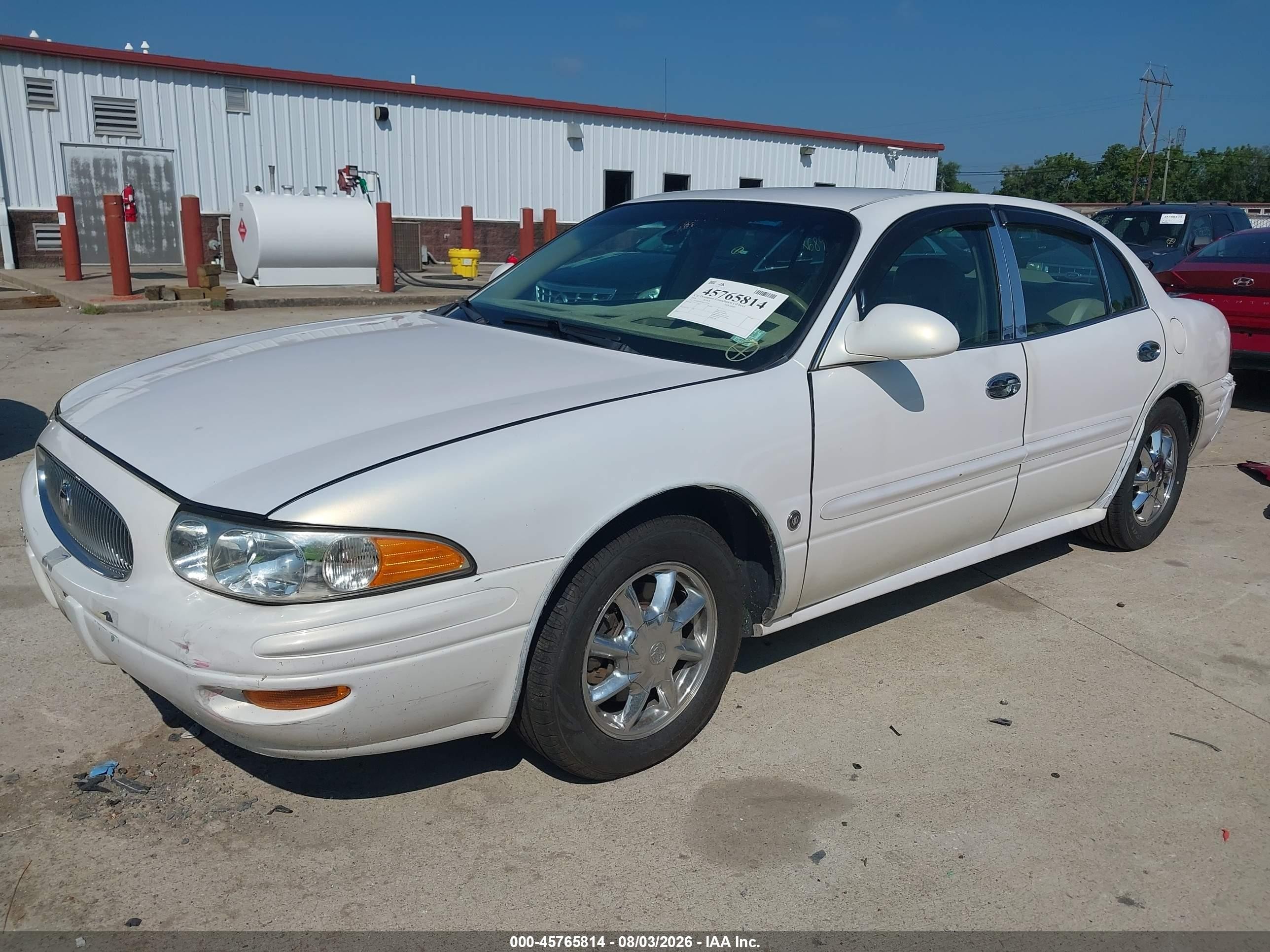 2004 Buick Lesabre Limited Белый vin: 1G4HR54K94U223536