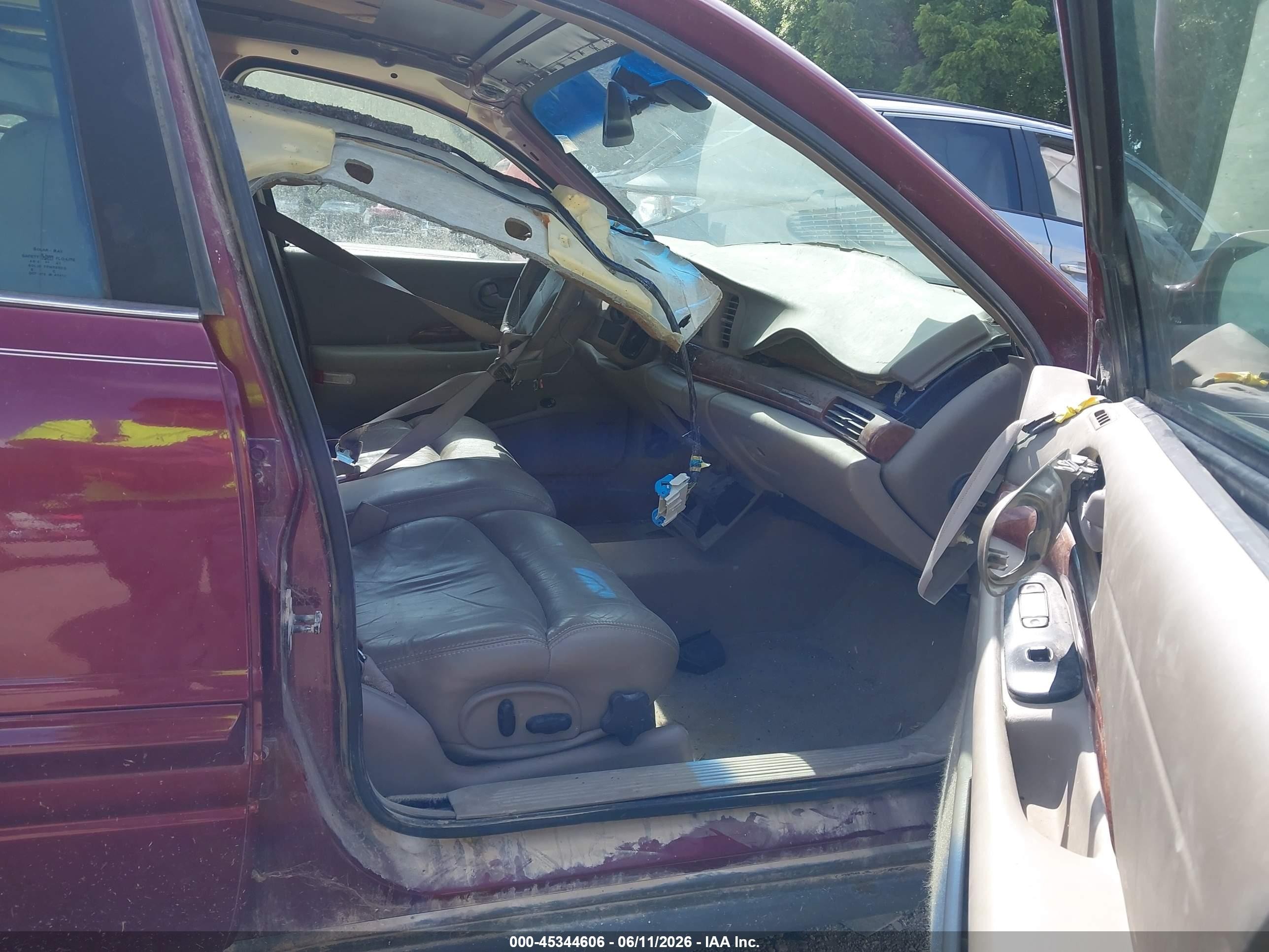 2000 Buick Lesabre Limited Красный vin: 1G4HR54K9YU295911